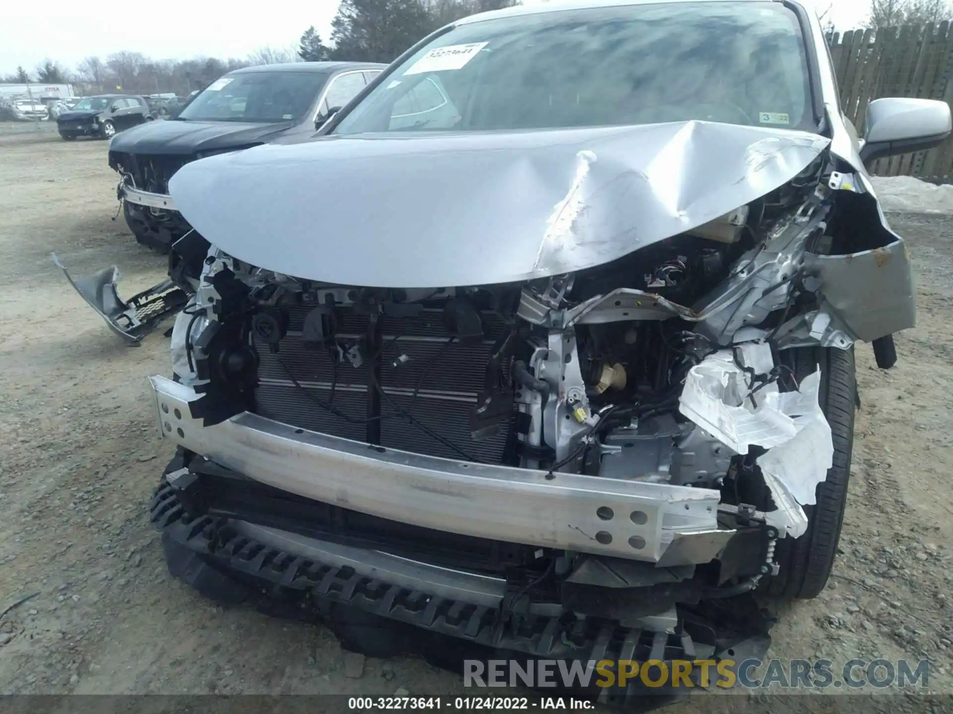 6 Photograph of a damaged car 5TDKRKEC6MS030457 TOYOTA SIENNA 2021