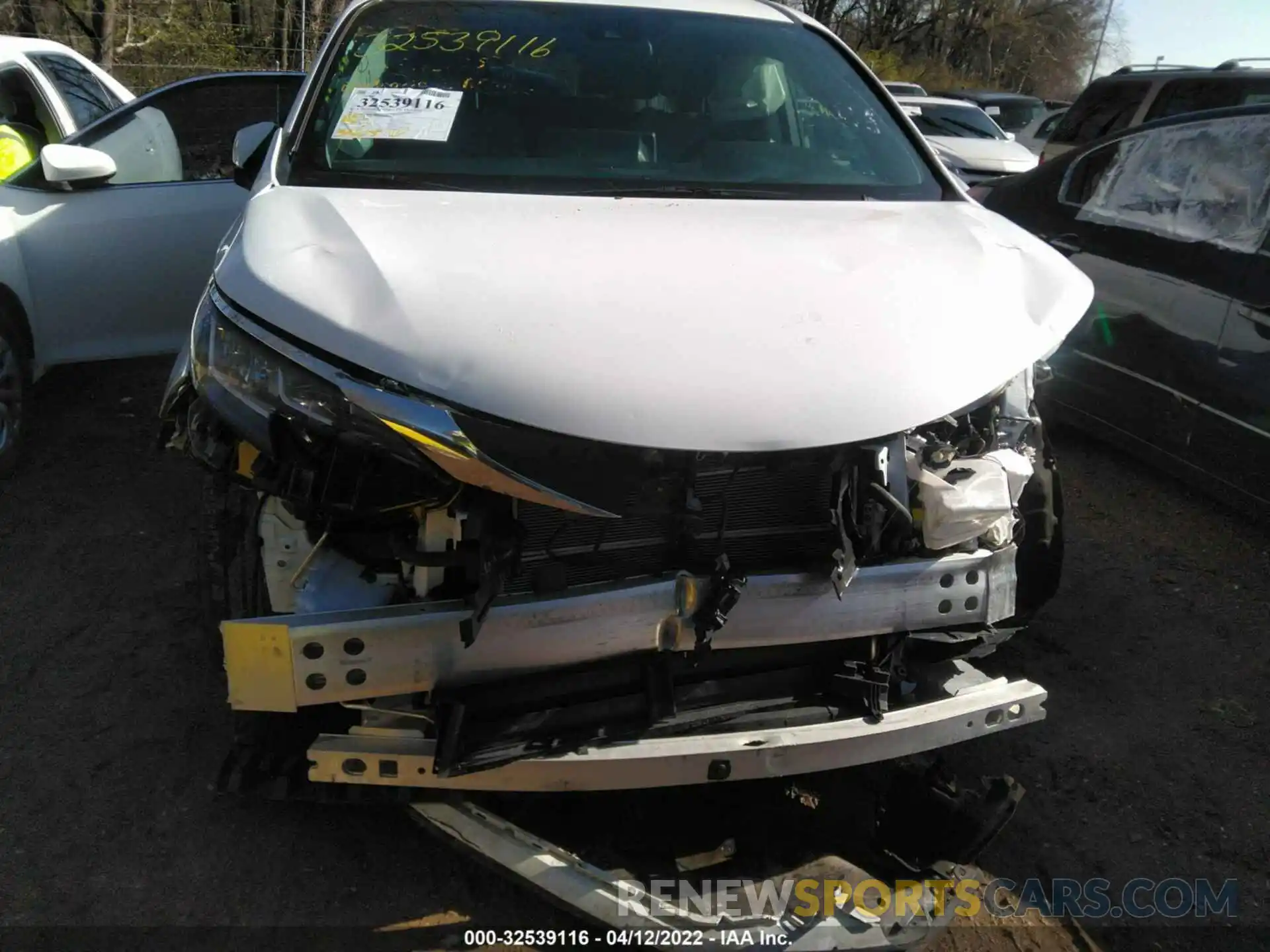 6 Фотография поврежденного автомобиля 5TDKRKEC7MS015238 TOYOTA SIENNA 2021