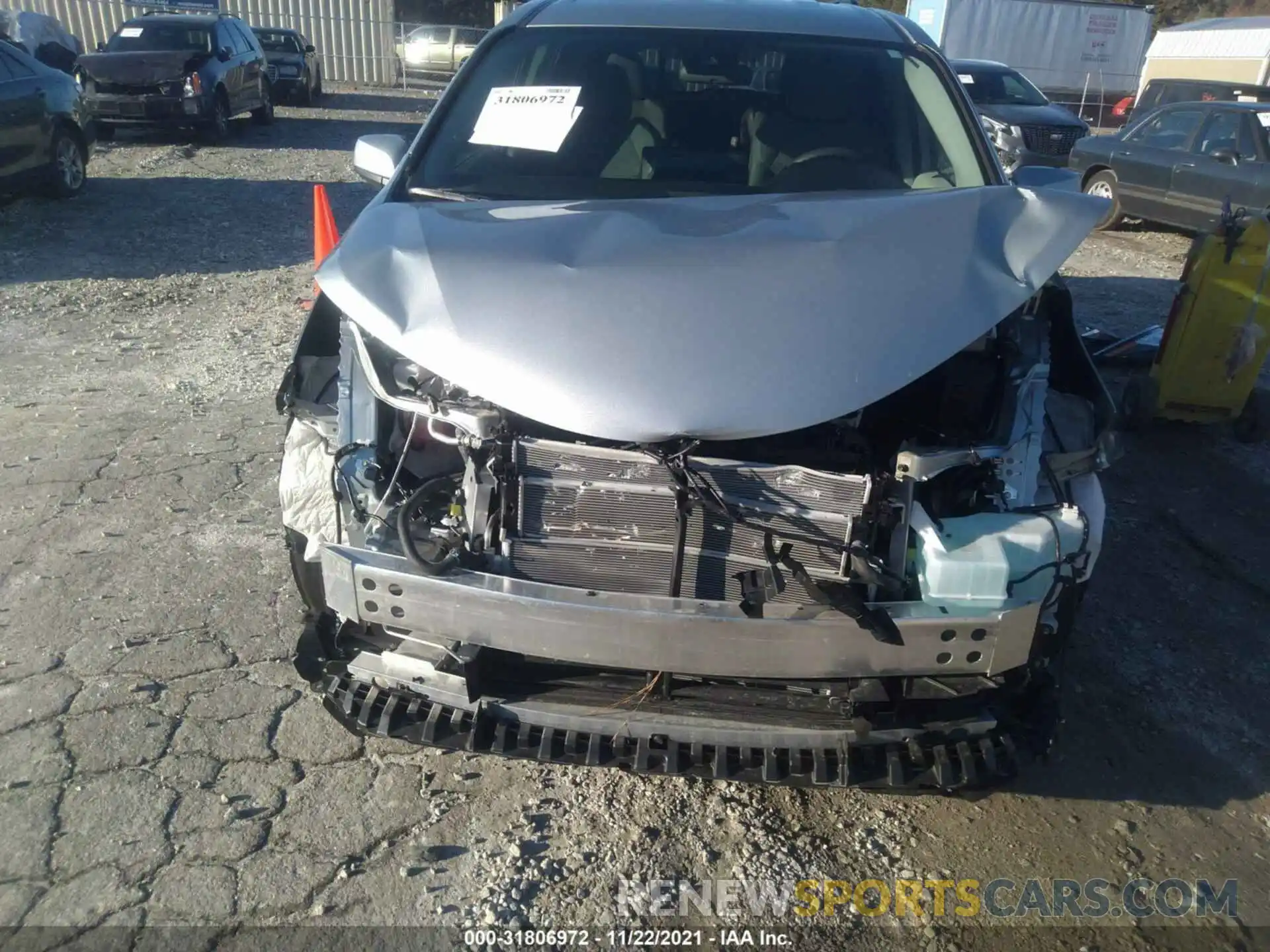 6 Фотография поврежденного автомобиля 5TDKRKEC7MS037479 TOYOTA SIENNA 2021