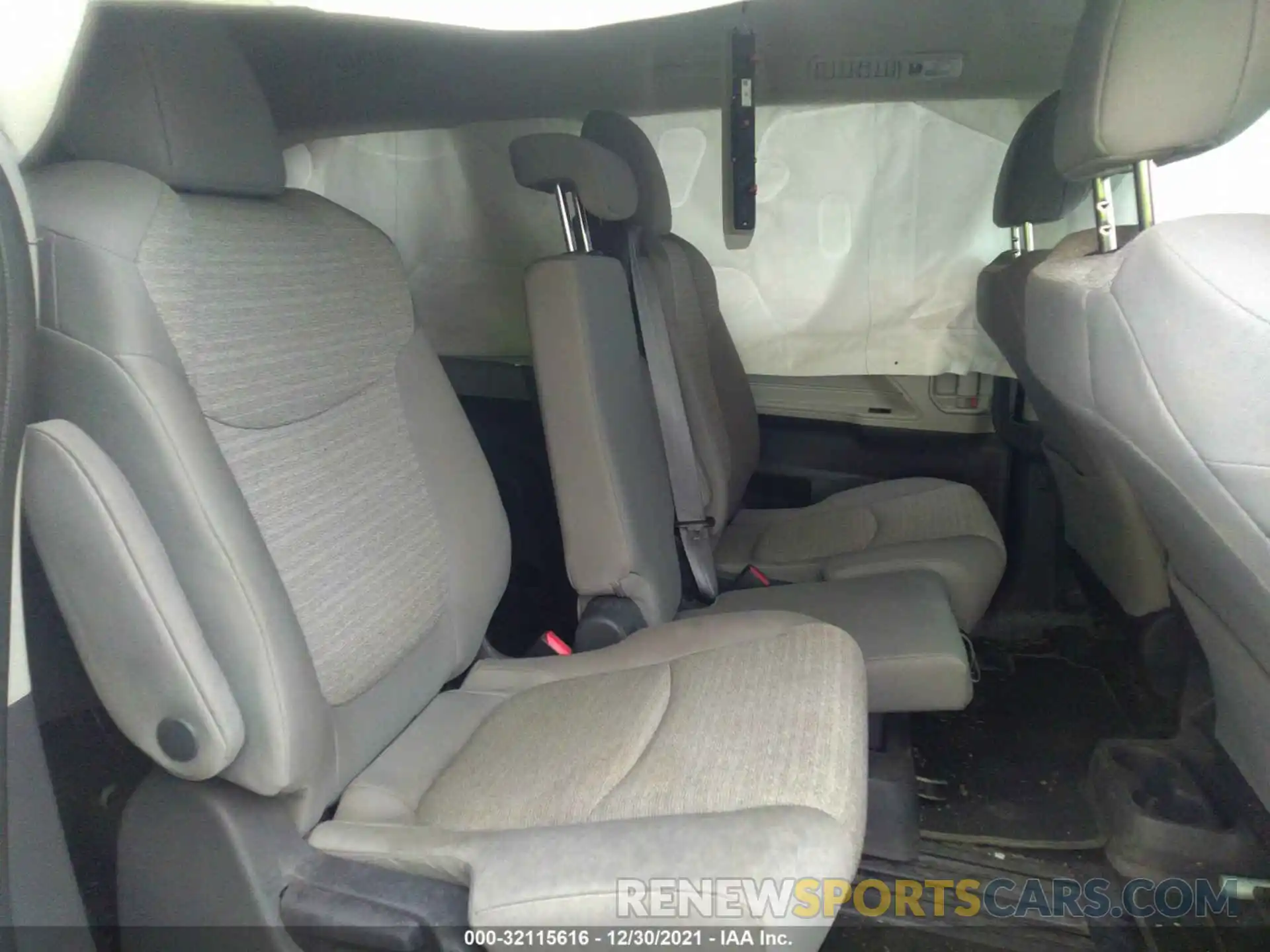 8 Фотография поврежденного автомобиля 5TDKRKEC8MS008685 TOYOTA SIENNA 2021