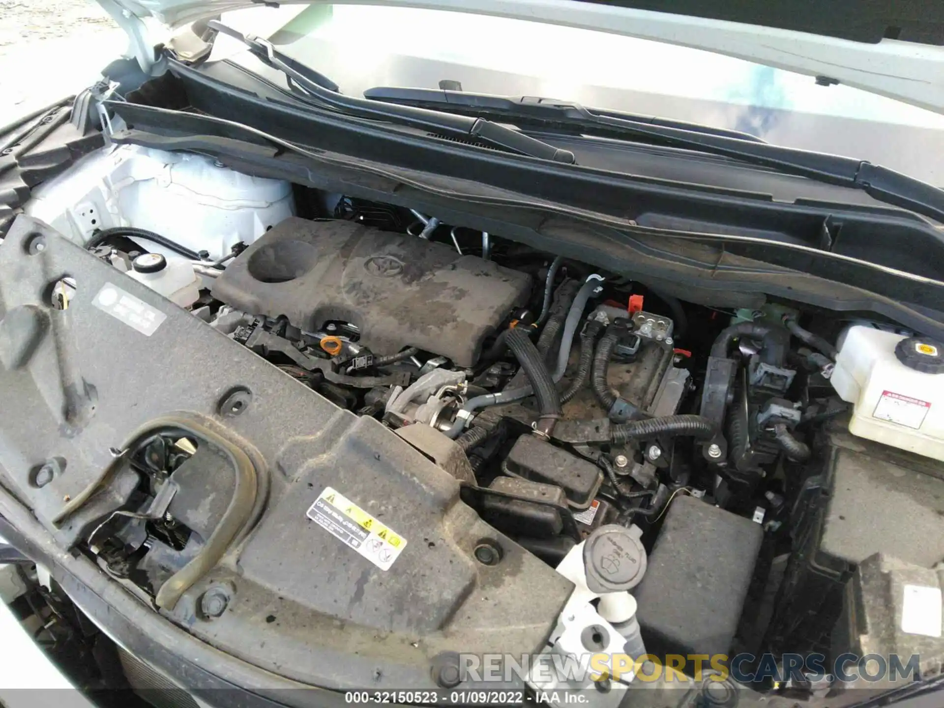 10 Фотография поврежденного автомобиля 5TDKRKEC8MS014678 TOYOTA SIENNA 2021