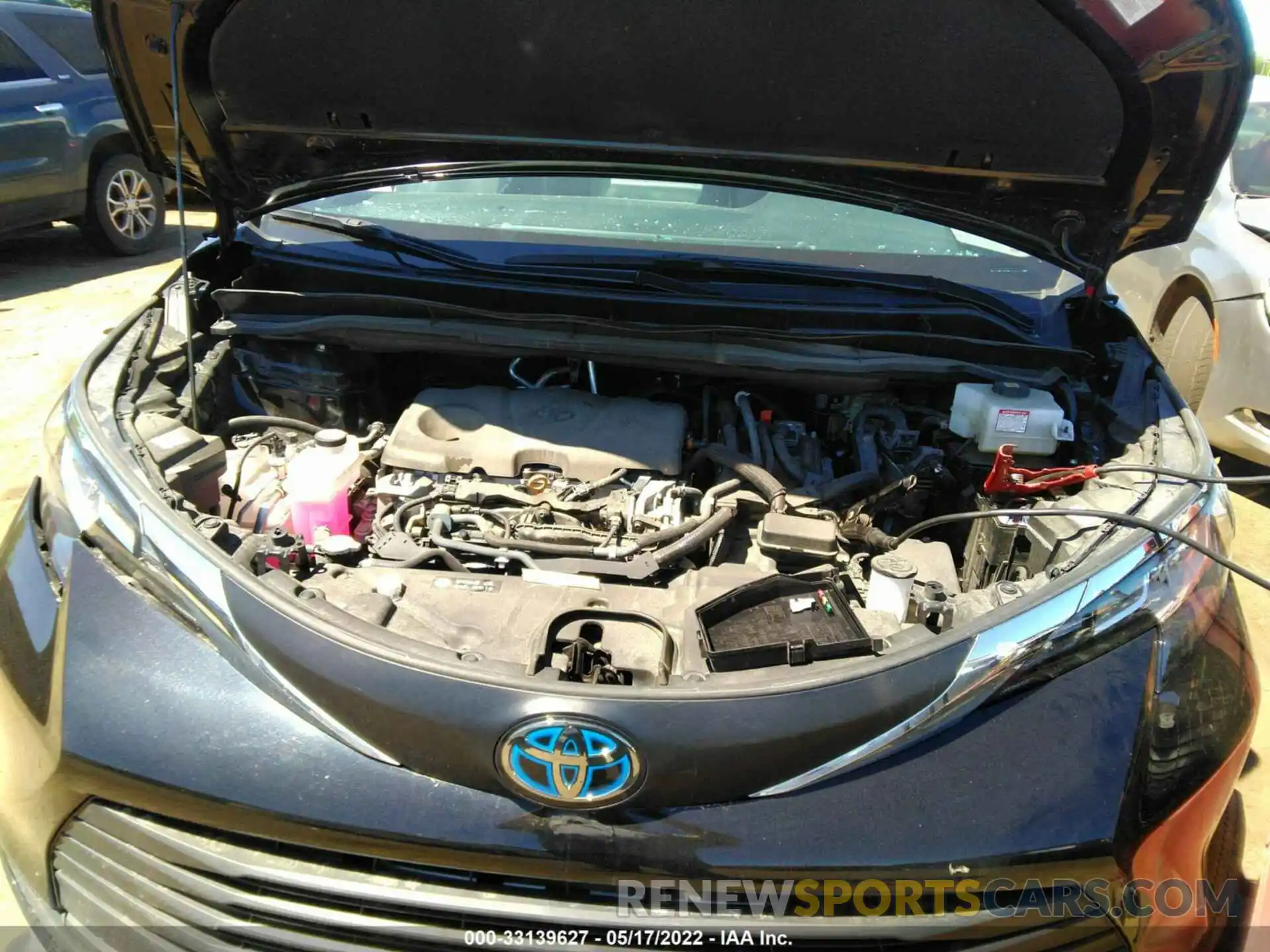 10 Photograph of a damaged car 5TDKRKEC8MS016849 TOYOTA SIENNA 2021