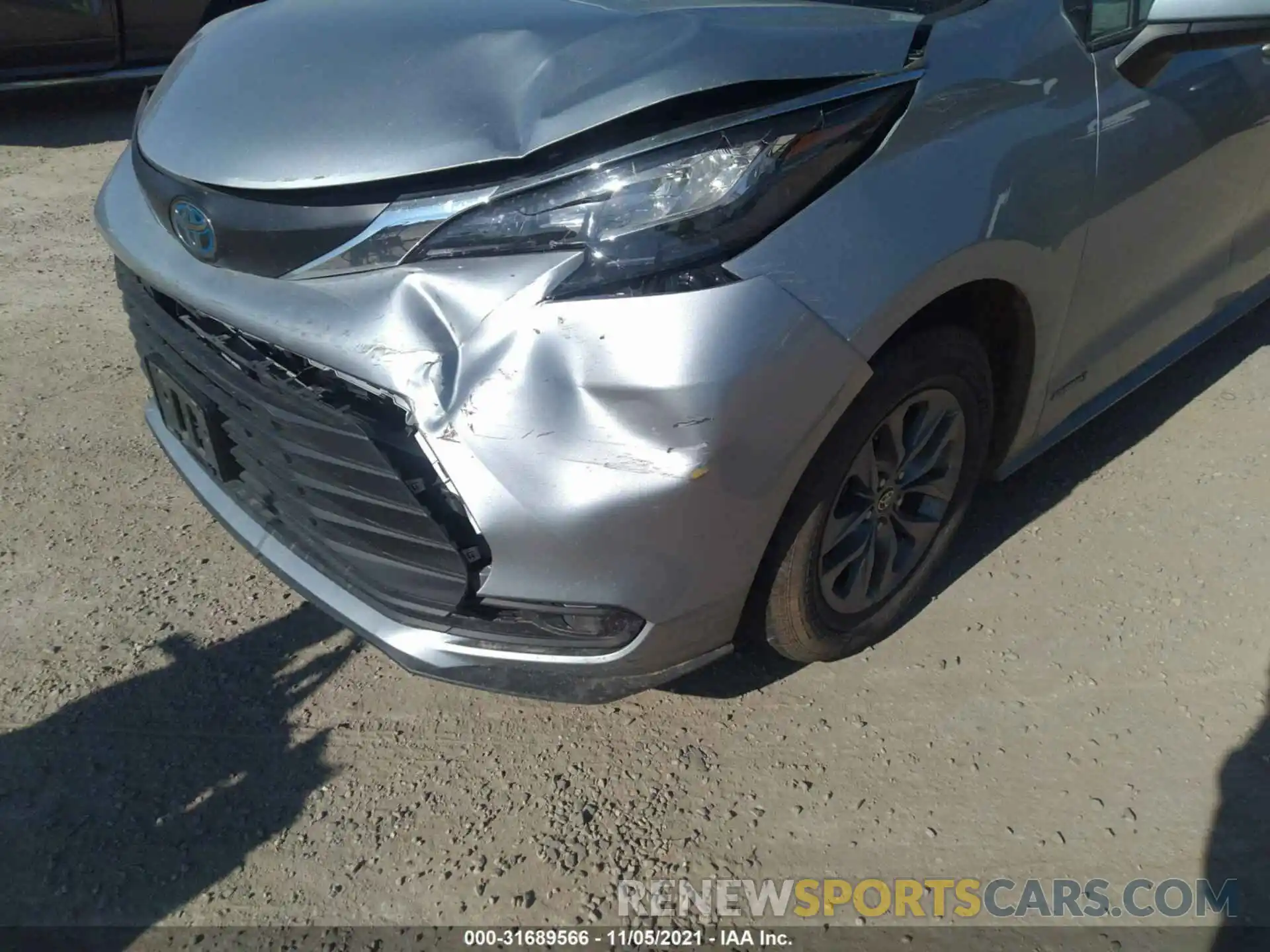 6 Photograph of a damaged car 5TDKRKEC8MS017791 TOYOTA SIENNA 2021