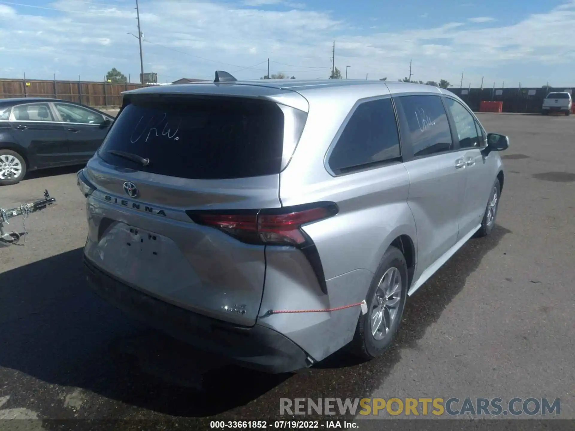 6 Фотография поврежденного автомобиля 5TDKRKEC8MS035627 TOYOTA SIENNA 2021