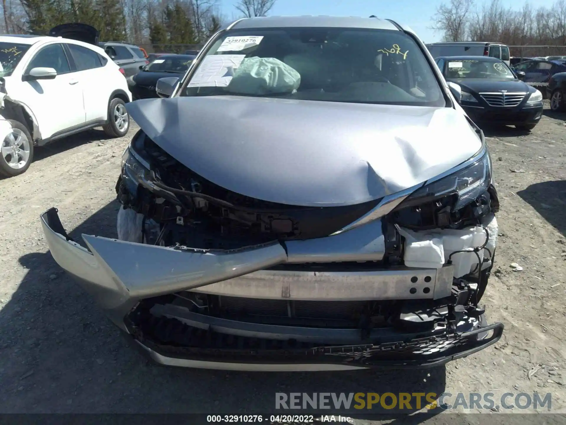 6 Фотография поврежденного автомобиля 5TDKRKEC8MS037779 TOYOTA SIENNA 2021