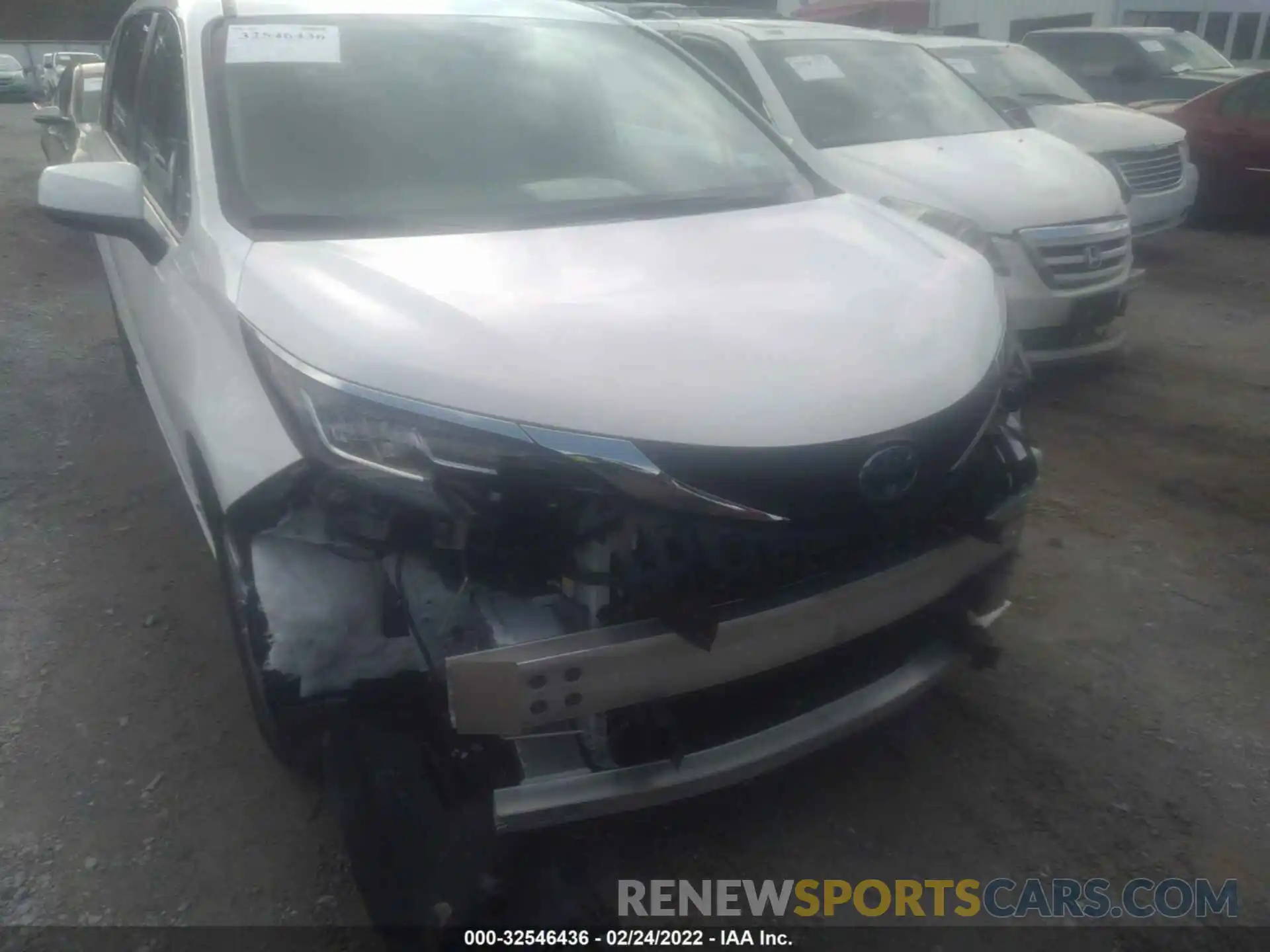 6 Photograph of a damaged car 5TDKRKEC8MS042190 TOYOTA SIENNA 2021