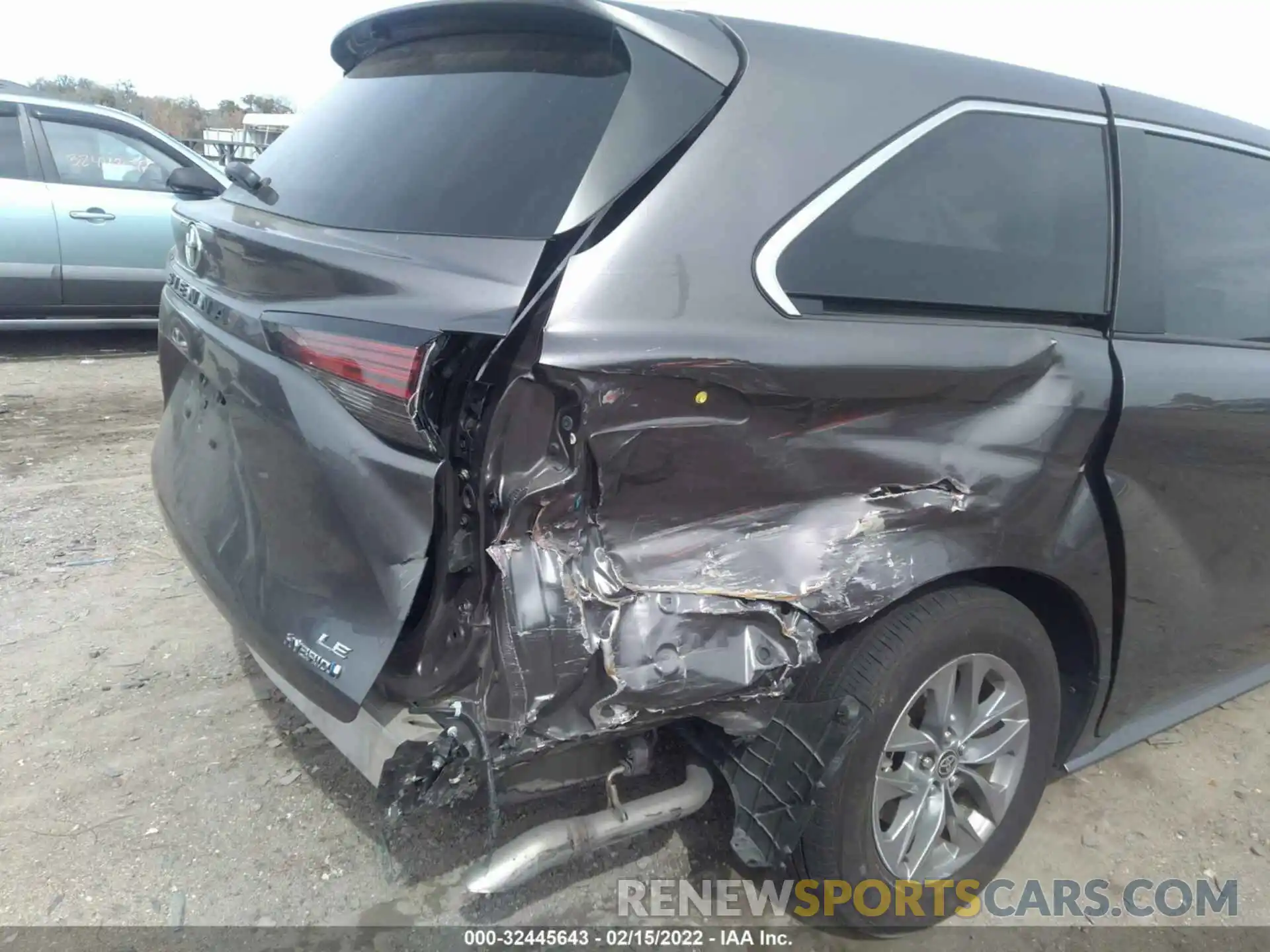 6 Фотография поврежденного автомобиля 5TDKRKEC9MS027858 TOYOTA SIENNA 2021