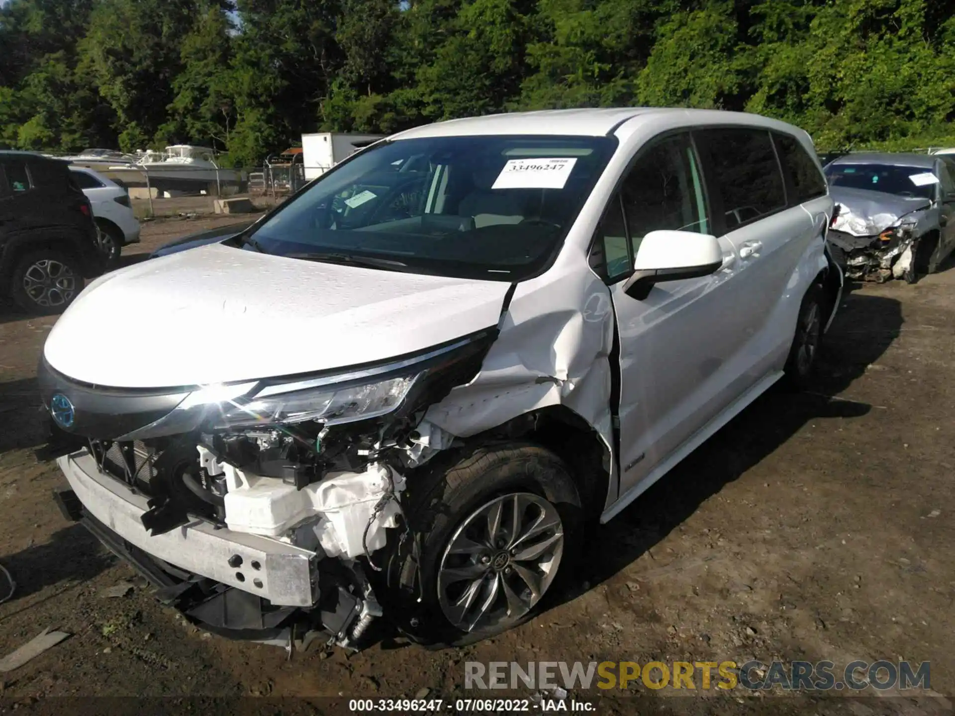 6 Photograph of a damaged car 5TDKRKECXMS006565 TOYOTA SIENNA 2021