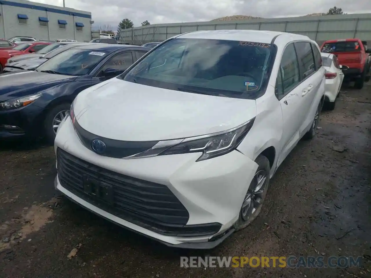 9 Фотография поврежденного автомобиля 5TDKRKECXMS027058 TOYOTA SIENNA 2021