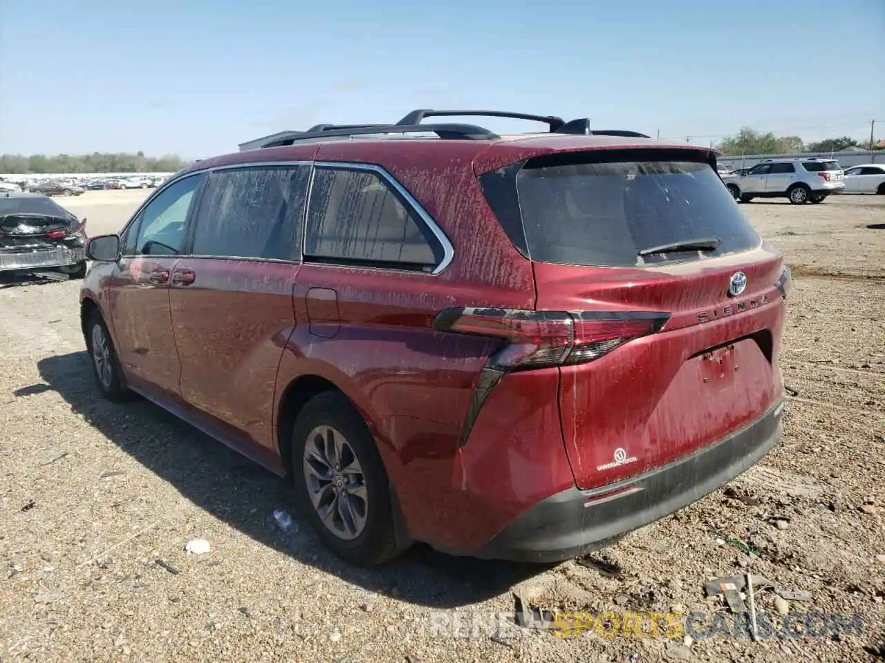 3 Фотография поврежденного автомобиля 5TDKRKECXMS041185 TOYOTA SIENNA 2021