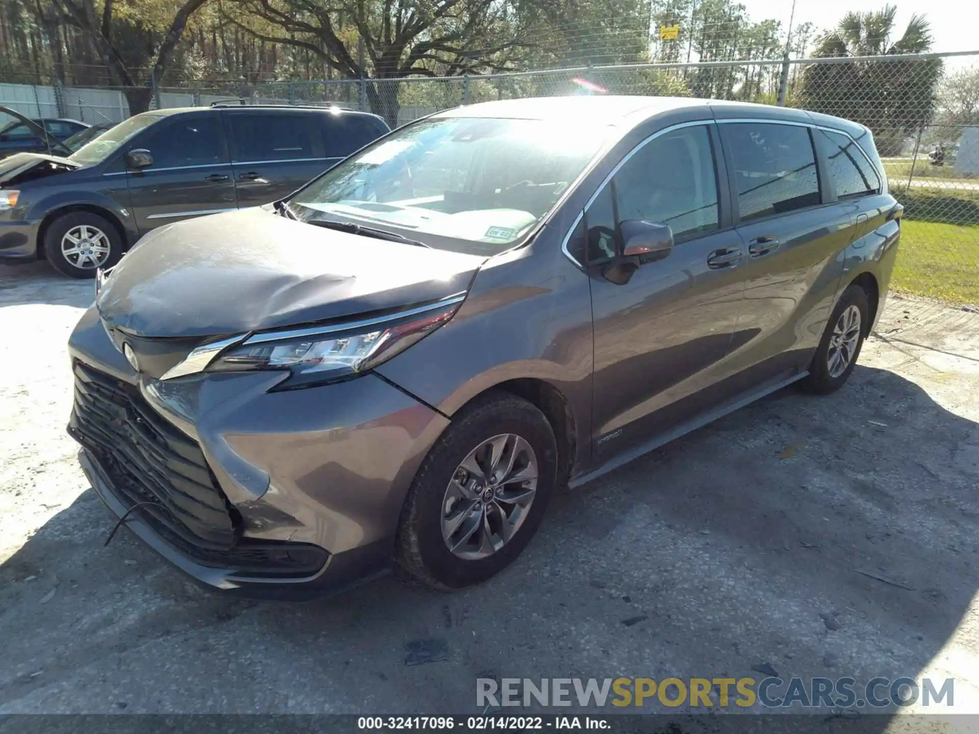 2 Photograph of a damaged car 5TDKRKECXMS044944 TOYOTA SIENNA 2021