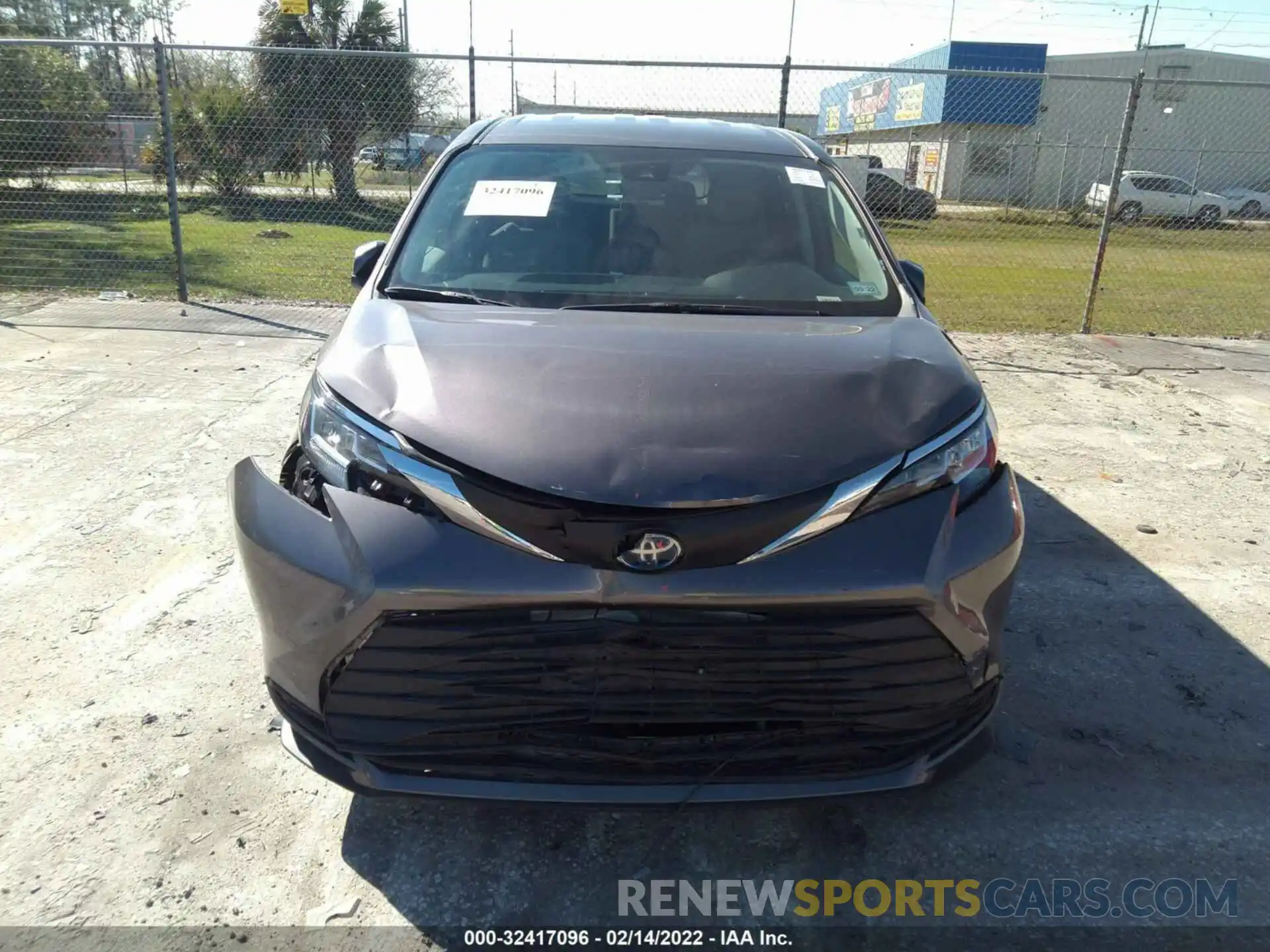 6 Photograph of a damaged car 5TDKRKECXMS044944 TOYOTA SIENNA 2021