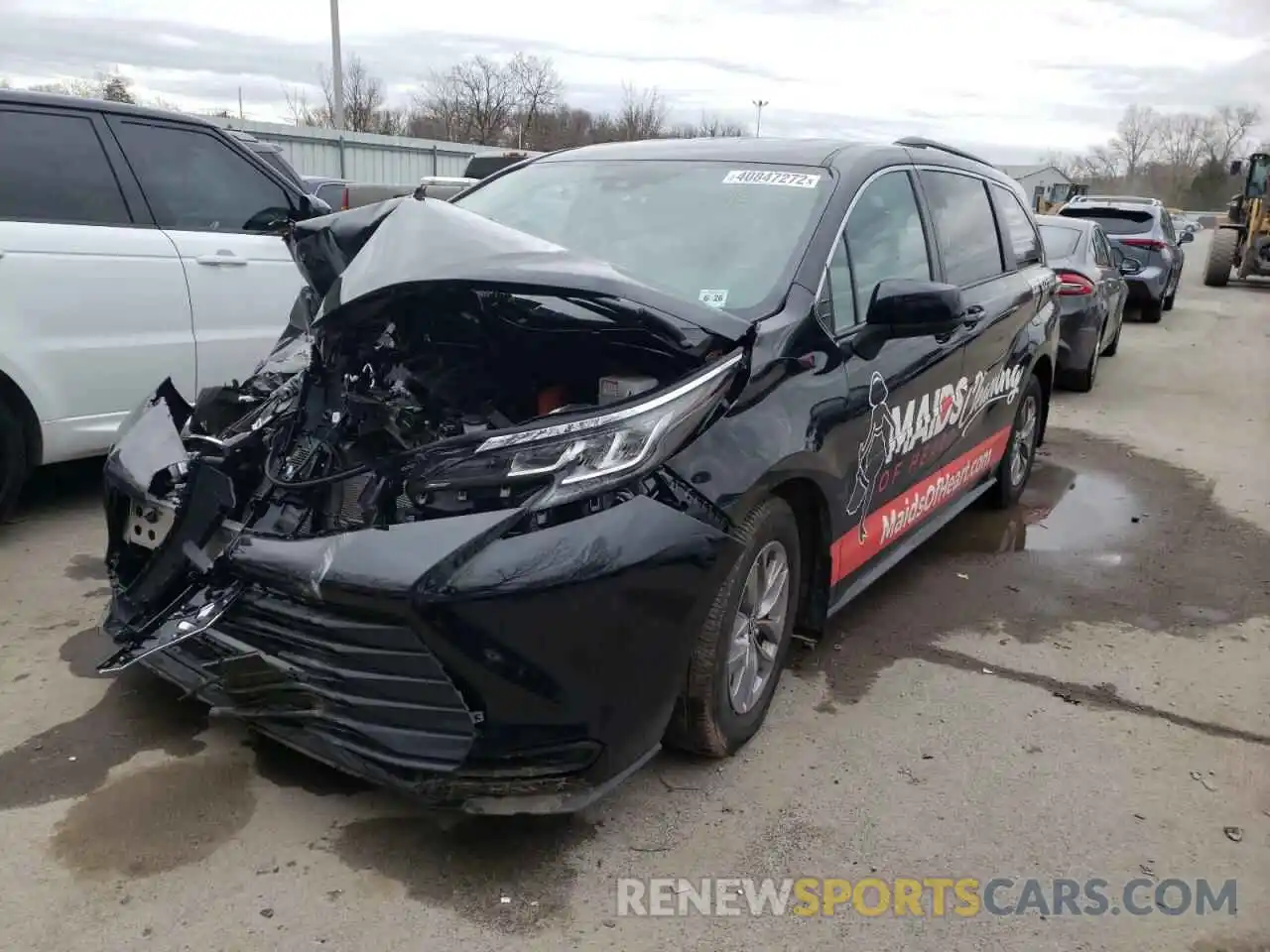 2 Photograph of a damaged car 5TDKSKFC3MS028278 TOYOTA SIENNA 2021