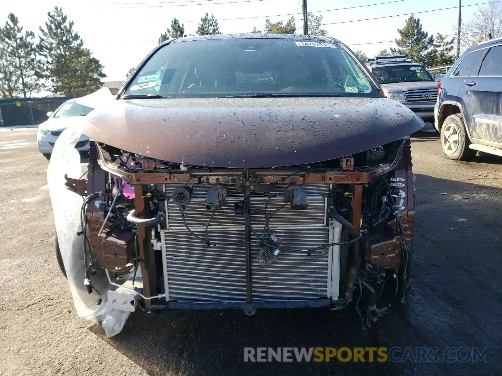 9 Photograph of a damaged car 5TDKSKFC4MS004667 TOYOTA SIENNA 2021