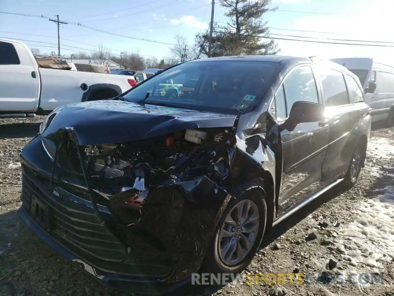 9 Photograph of a damaged car 5TDKSKFC5MS038844 TOYOTA SIENNA 2021