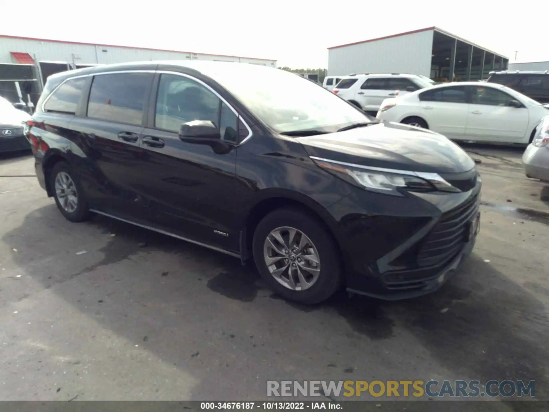 1 Фотография поврежденного автомобиля 5TDKSKFC7MS021317 TOYOTA SIENNA 2021