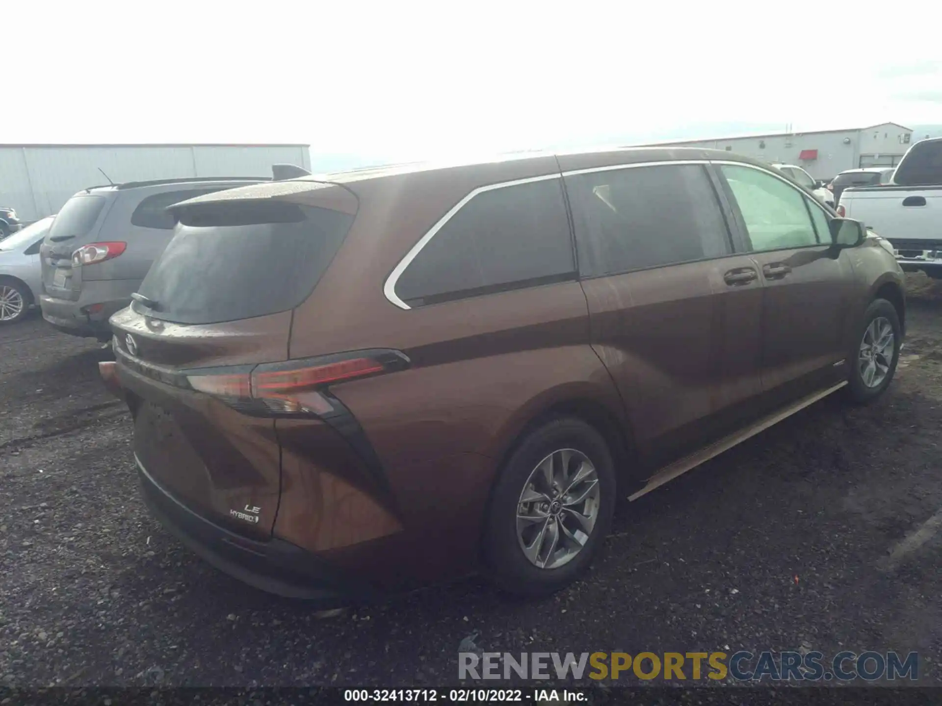 3 Фотография поврежденного автомобиля 5TDKSKFCXMS019299 TOYOTA SIENNA 2021