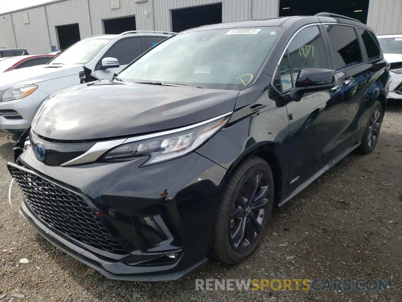 2 Photograph of a damaged car 5TDXRKEC0MS003115 TOYOTA SIENNA 2021