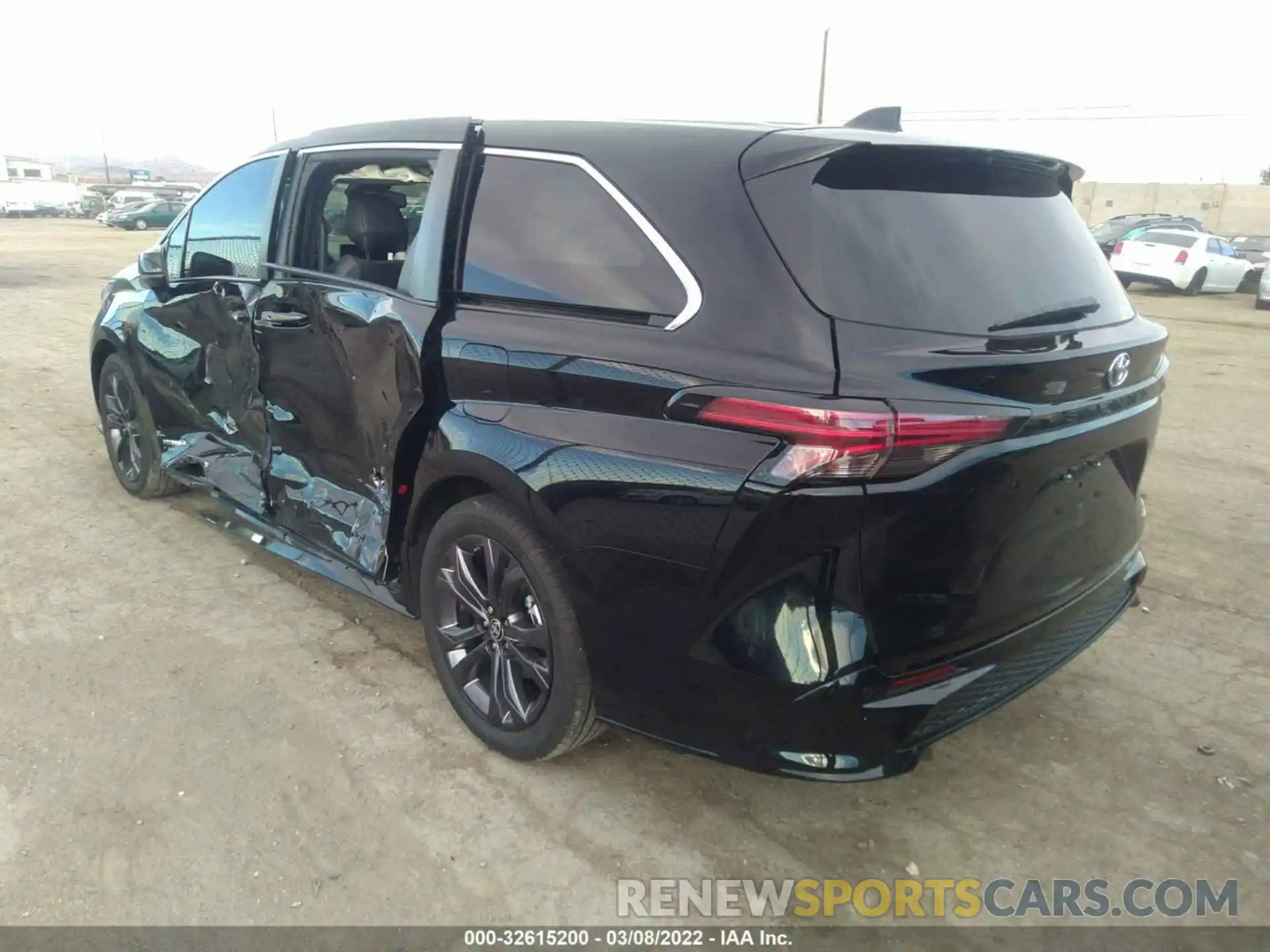 3 Фотография поврежденного автомобиля 5TDXRKEC6MS062900 TOYOTA SIENNA 2021