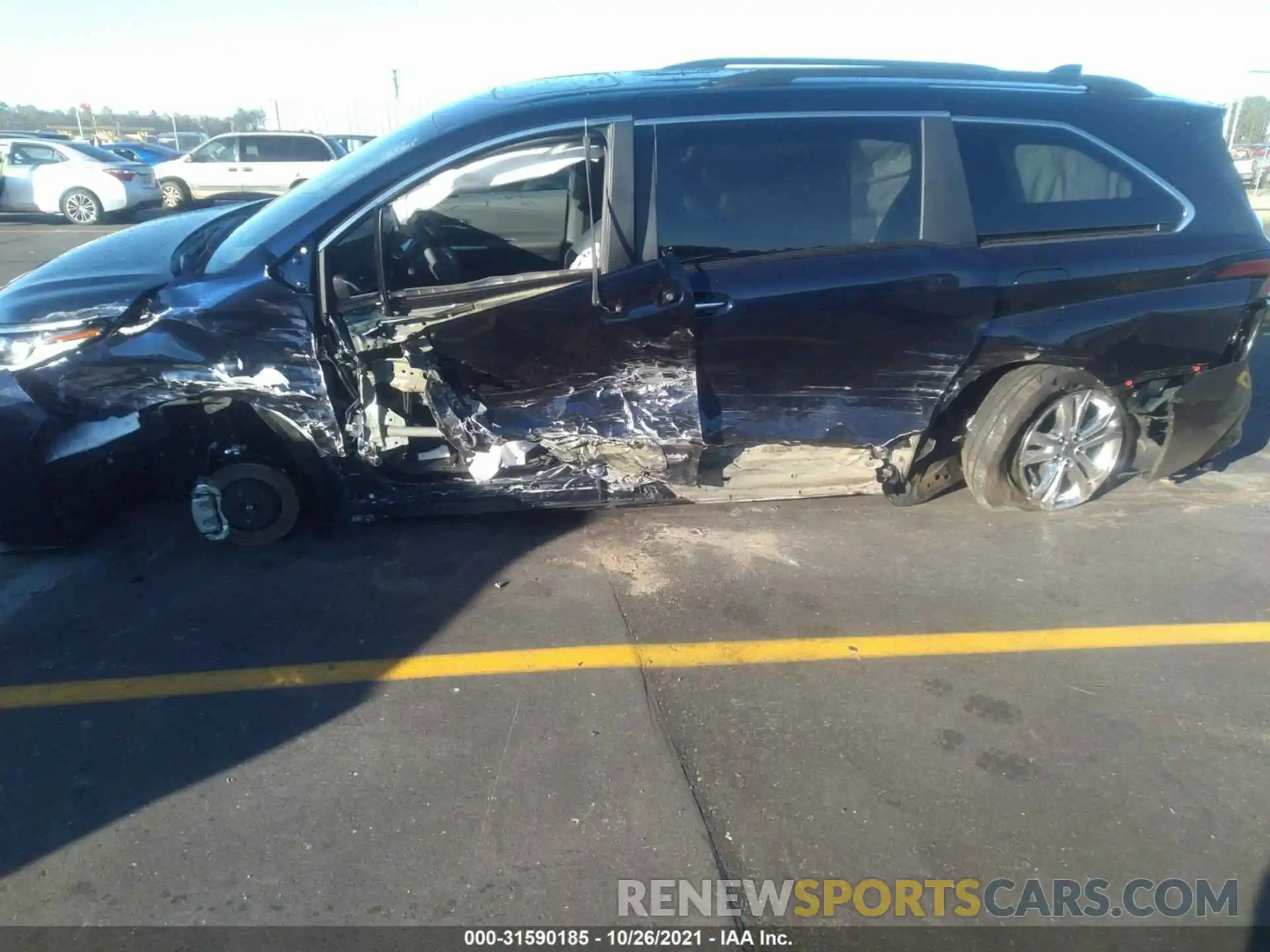 6 Photograph of a damaged car 5TDXSKFC8MS039766 TOYOTA SIENNA 2021