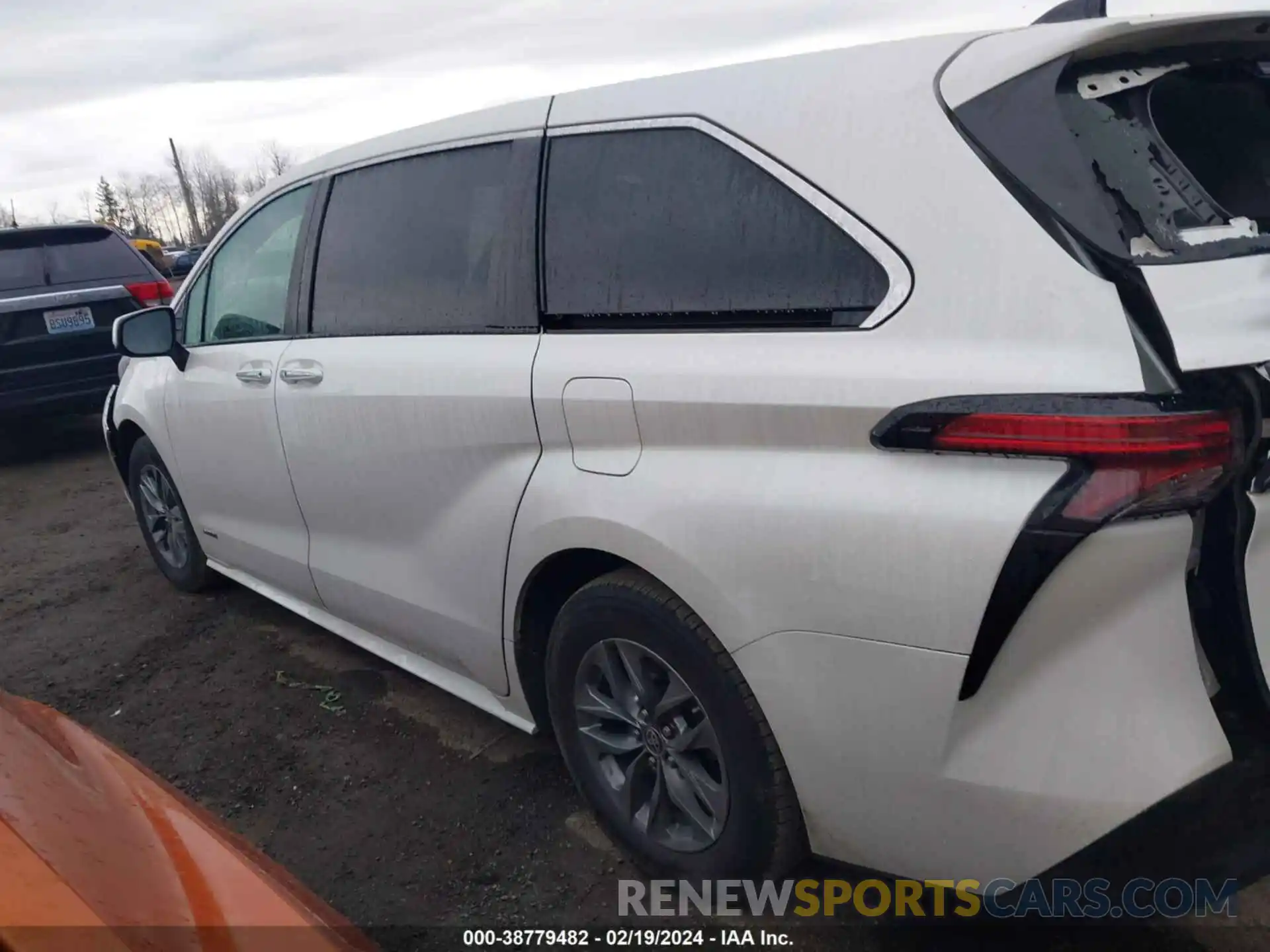 14 Фотография поврежденного автомобиля 5TDYRKEC0MS003488 TOYOTA SIENNA 2021