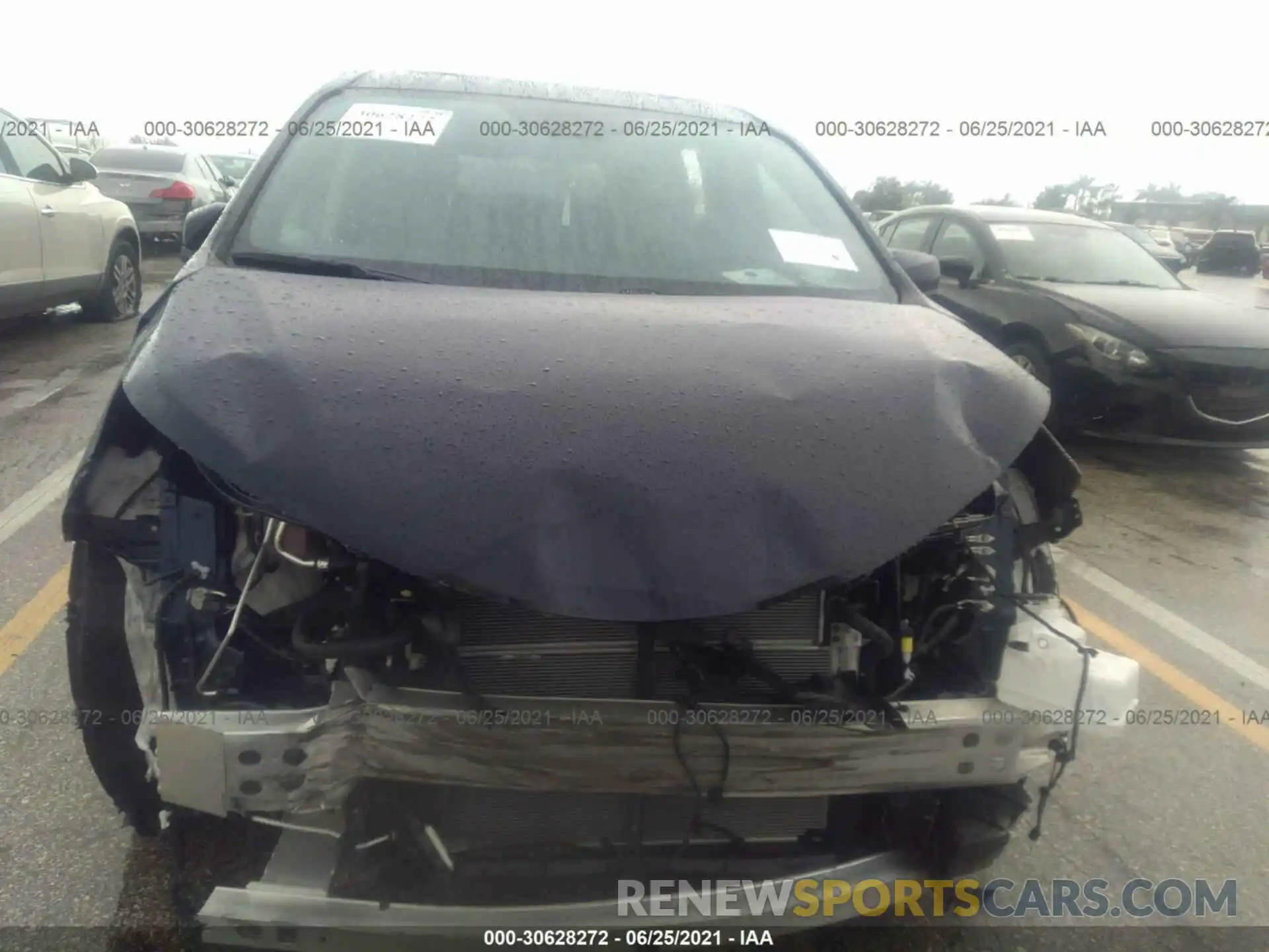 6 Photograph of a damaged car 5TDYRKEC0MS006424 TOYOTA SIENNA 2021