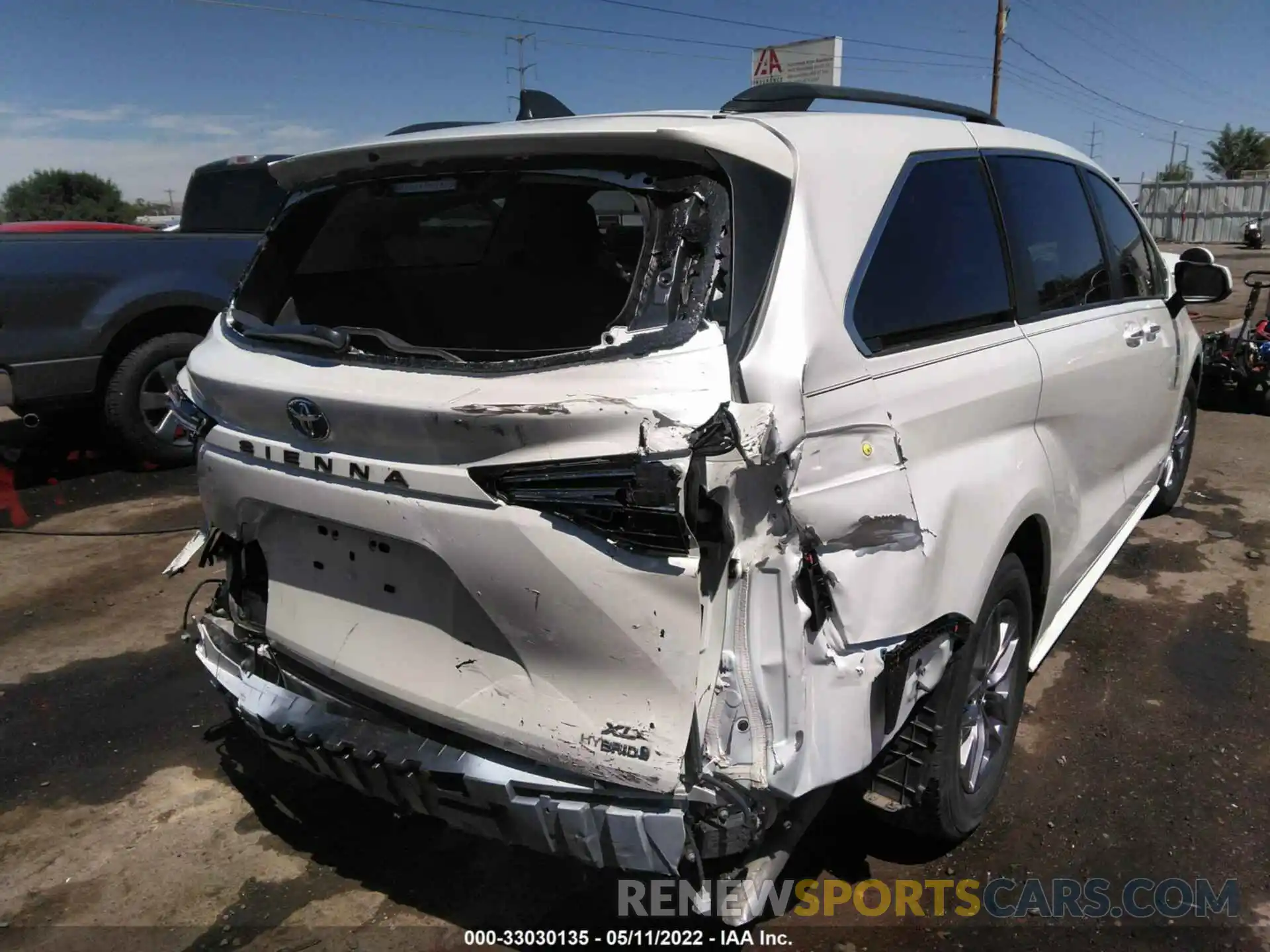 6 Фотография поврежденного автомобиля 5TDYRKEC0MS017178 TOYOTA SIENNA 2021