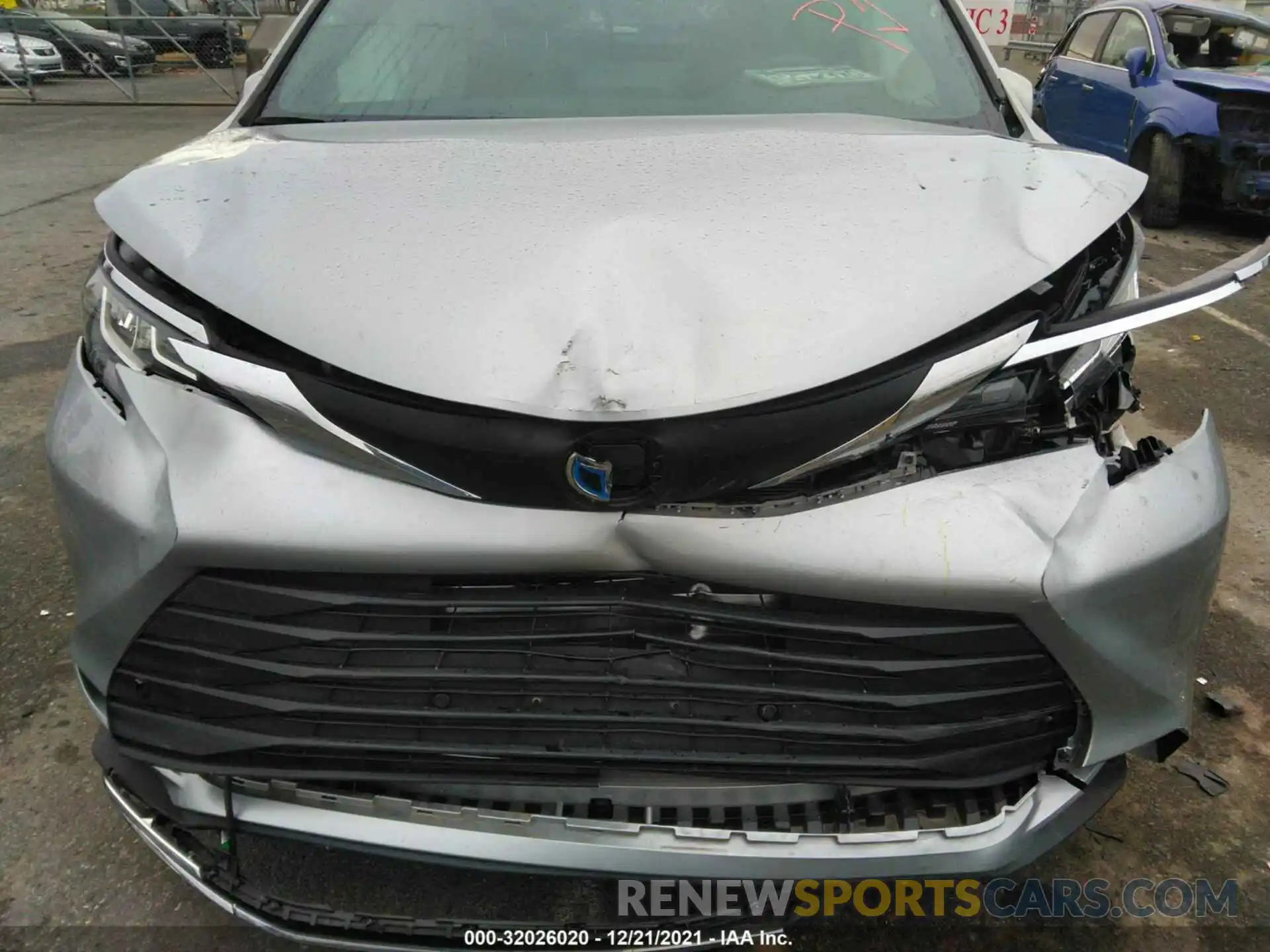 6 Photograph of a damaged car 5TDYRKEC0MS022851 TOYOTA SIENNA 2021