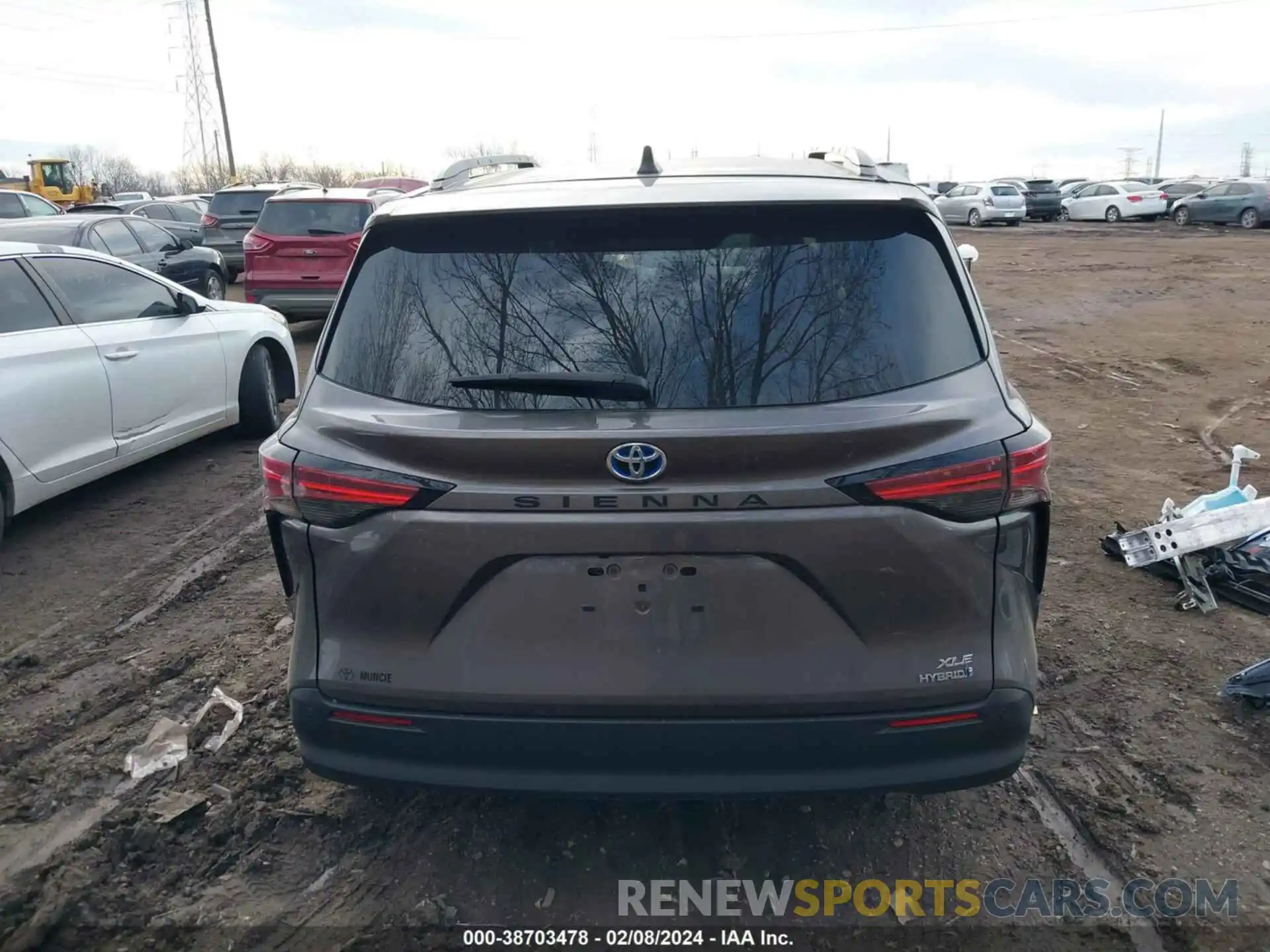 17 Photograph of a damaged car 5TDYRKEC1MS059942 TOYOTA SIENNA 2021