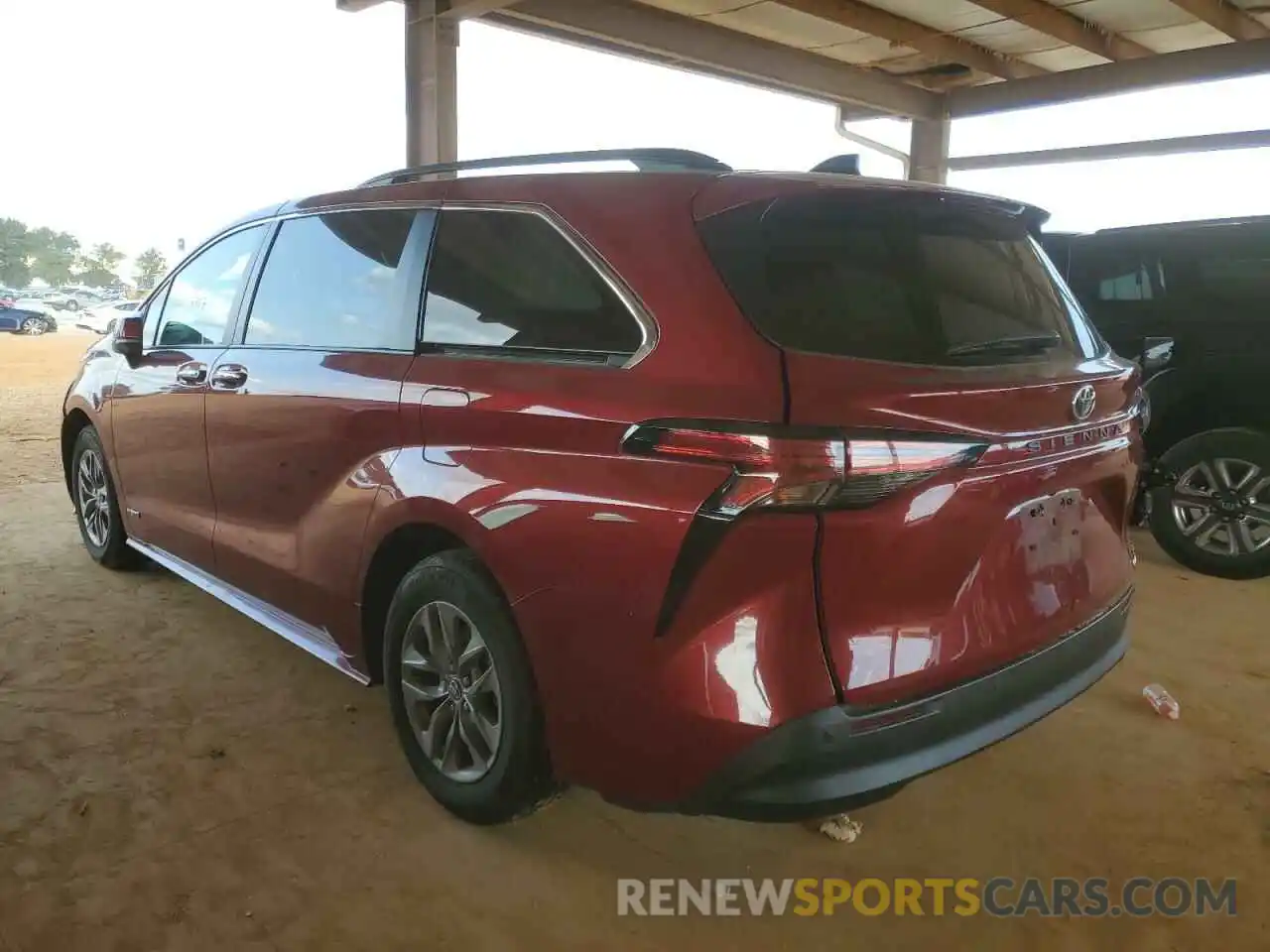 3 Photograph of a damaged car 5TDYRKEC2MS020762 TOYOTA SIENNA 2021