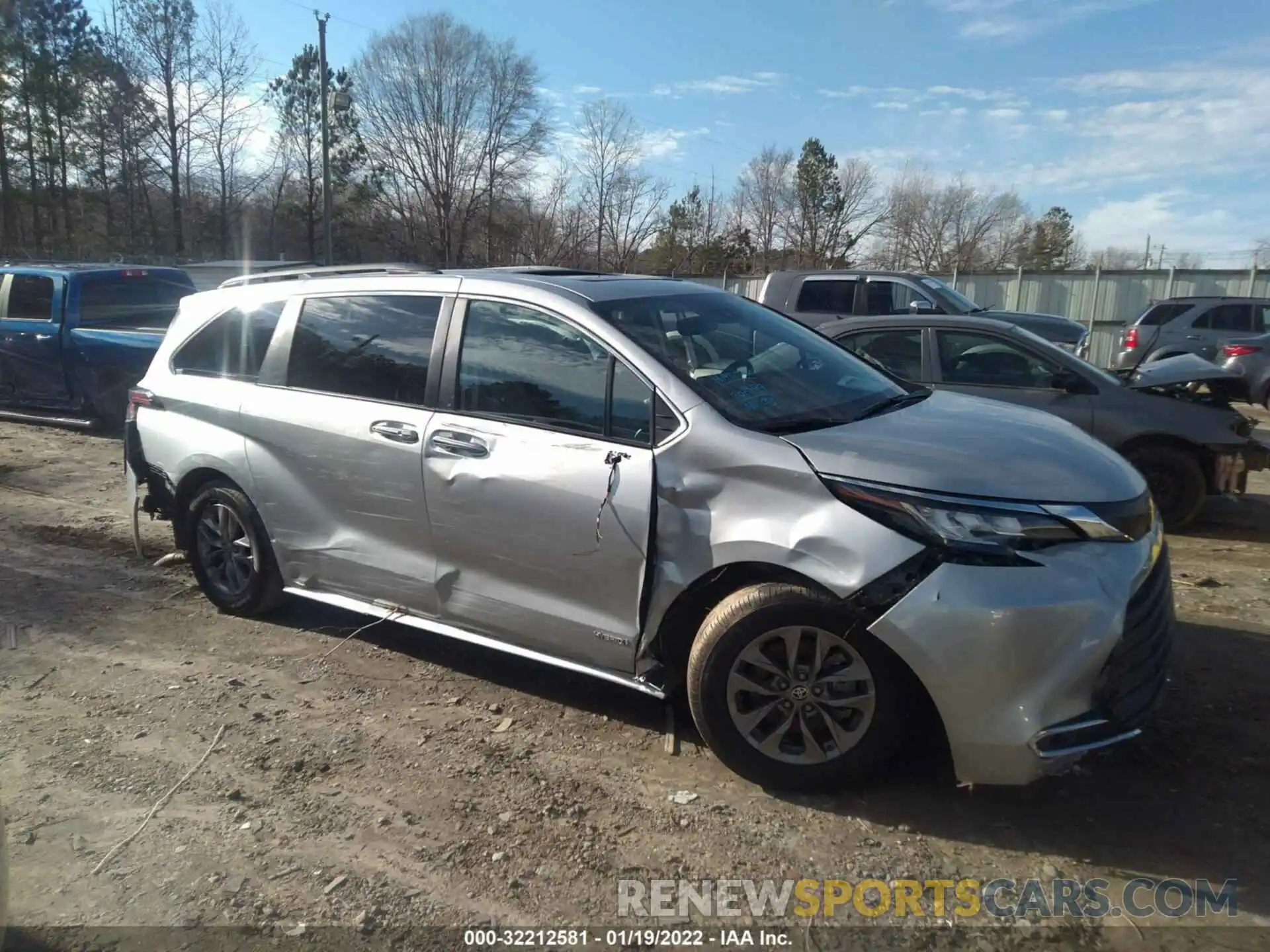 6 Фотография поврежденного автомобиля 5TDYRKEC2MS044267 TOYOTA SIENNA 2021