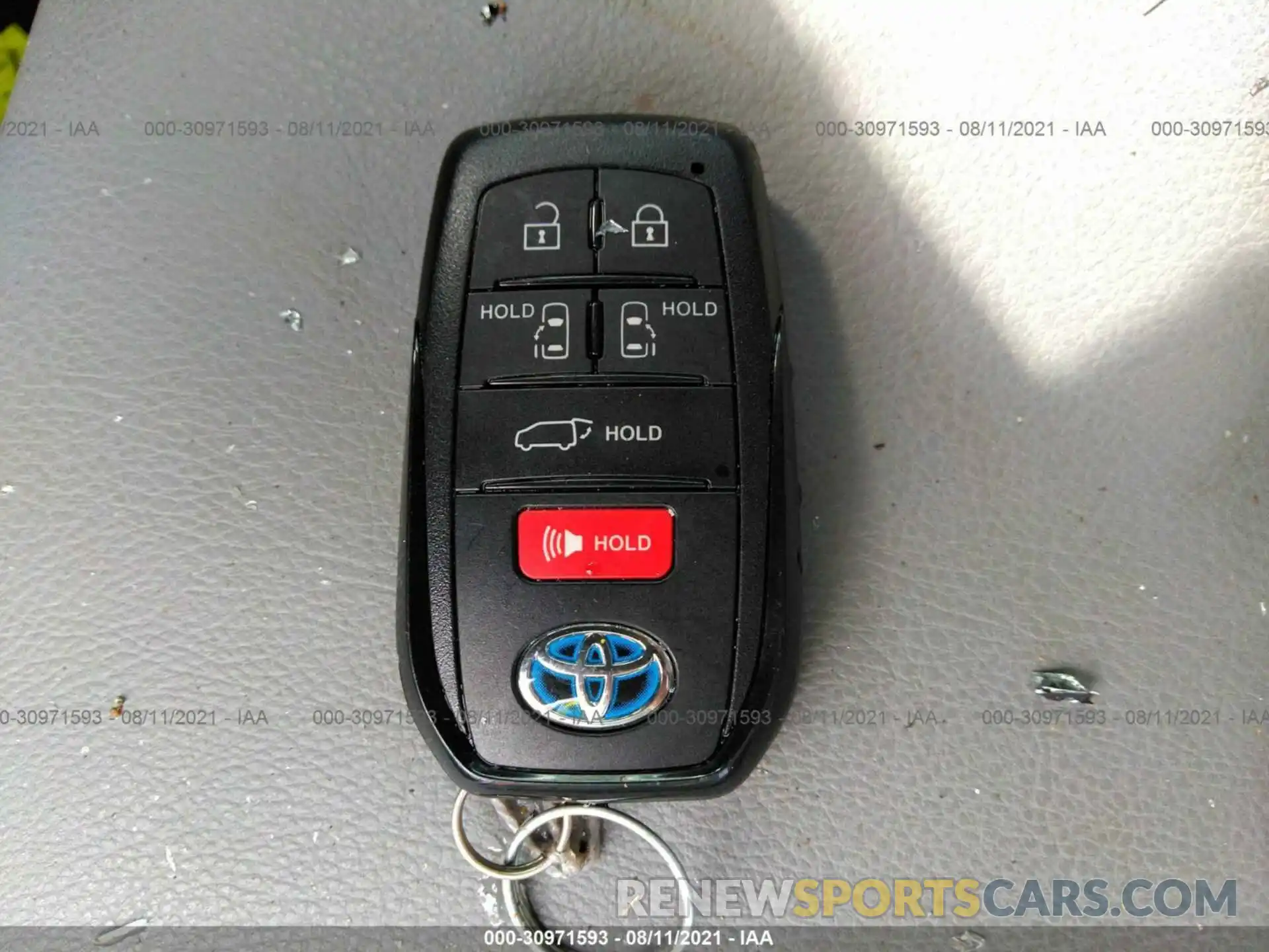 11 Фотография поврежденного автомобиля 5TDYRKEC3MS017062 TOYOTA SIENNA 2021