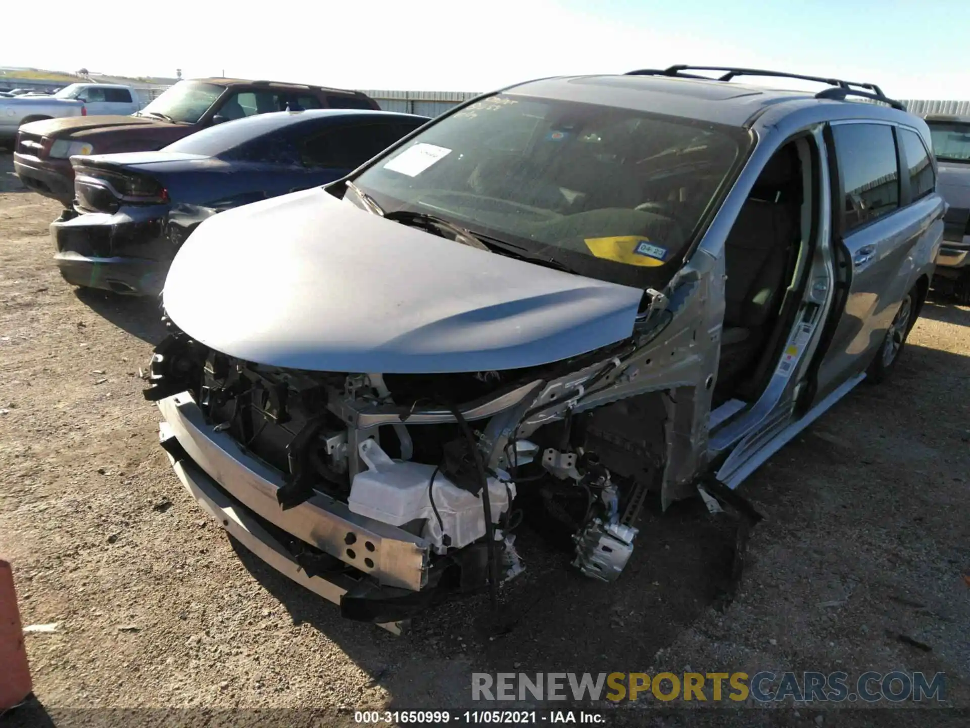 6 Photograph of a damaged car 5TDYRKEC3MS036808 TOYOTA SIENNA 2021