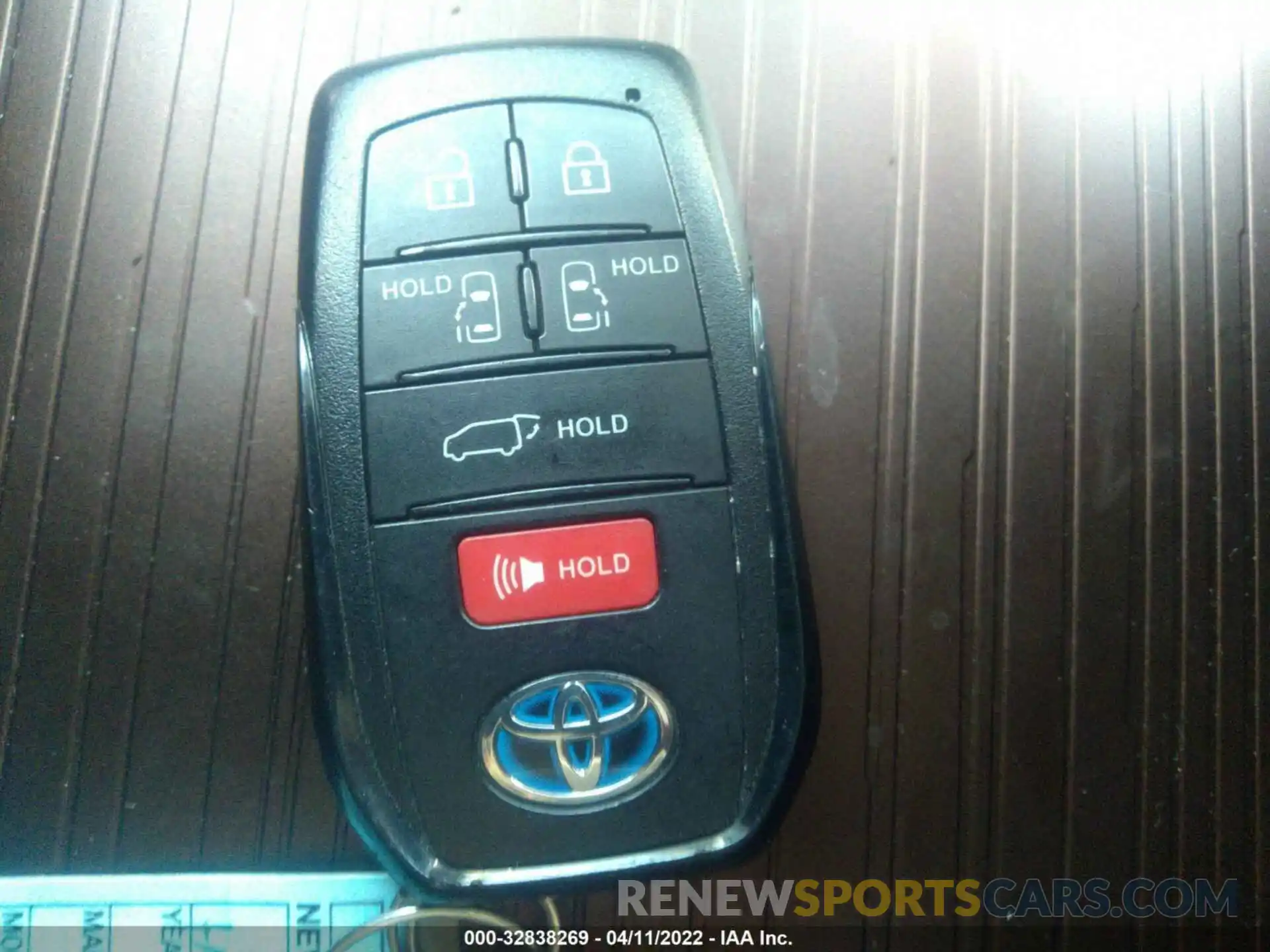 11 Фотография поврежденного автомобиля 5TDYRKEC3MS067069 TOYOTA SIENNA 2021