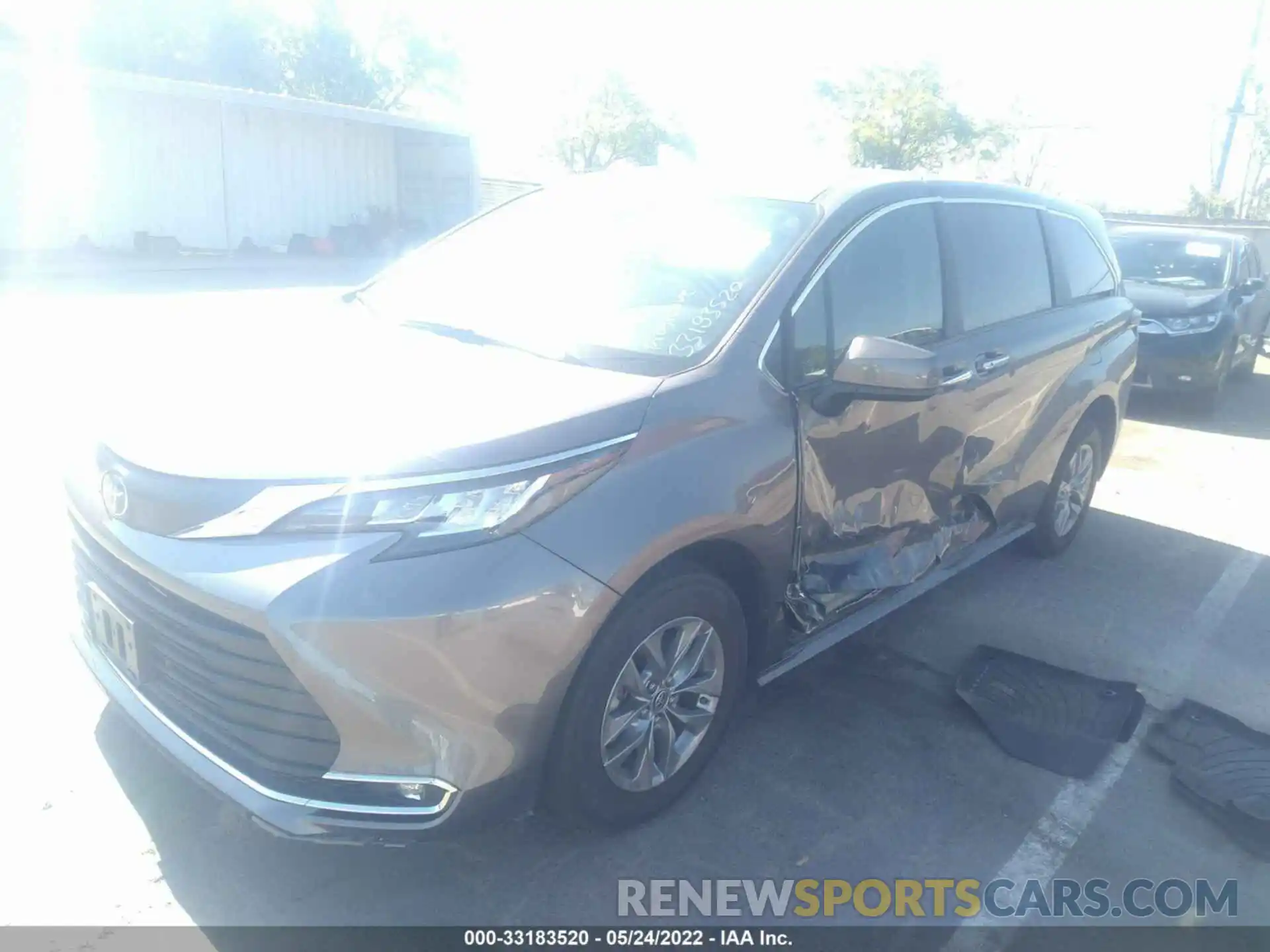 2 Photograph of a damaged car 5TDYRKEC4MS005065 TOYOTA SIENNA 2021