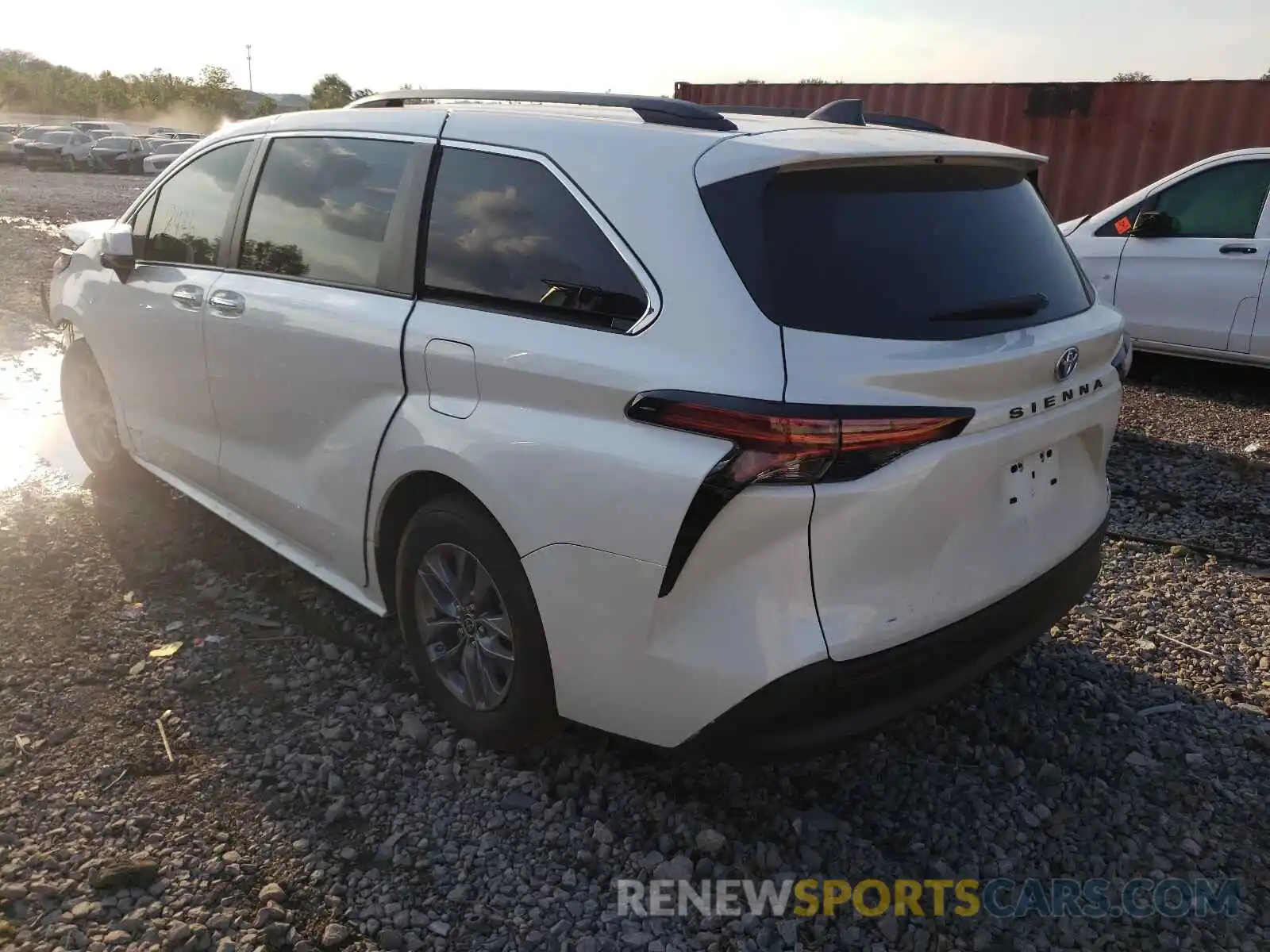 3 Фотография поврежденного автомобиля 5TDYRKEC4MS057439 TOYOTA SIENNA 2021