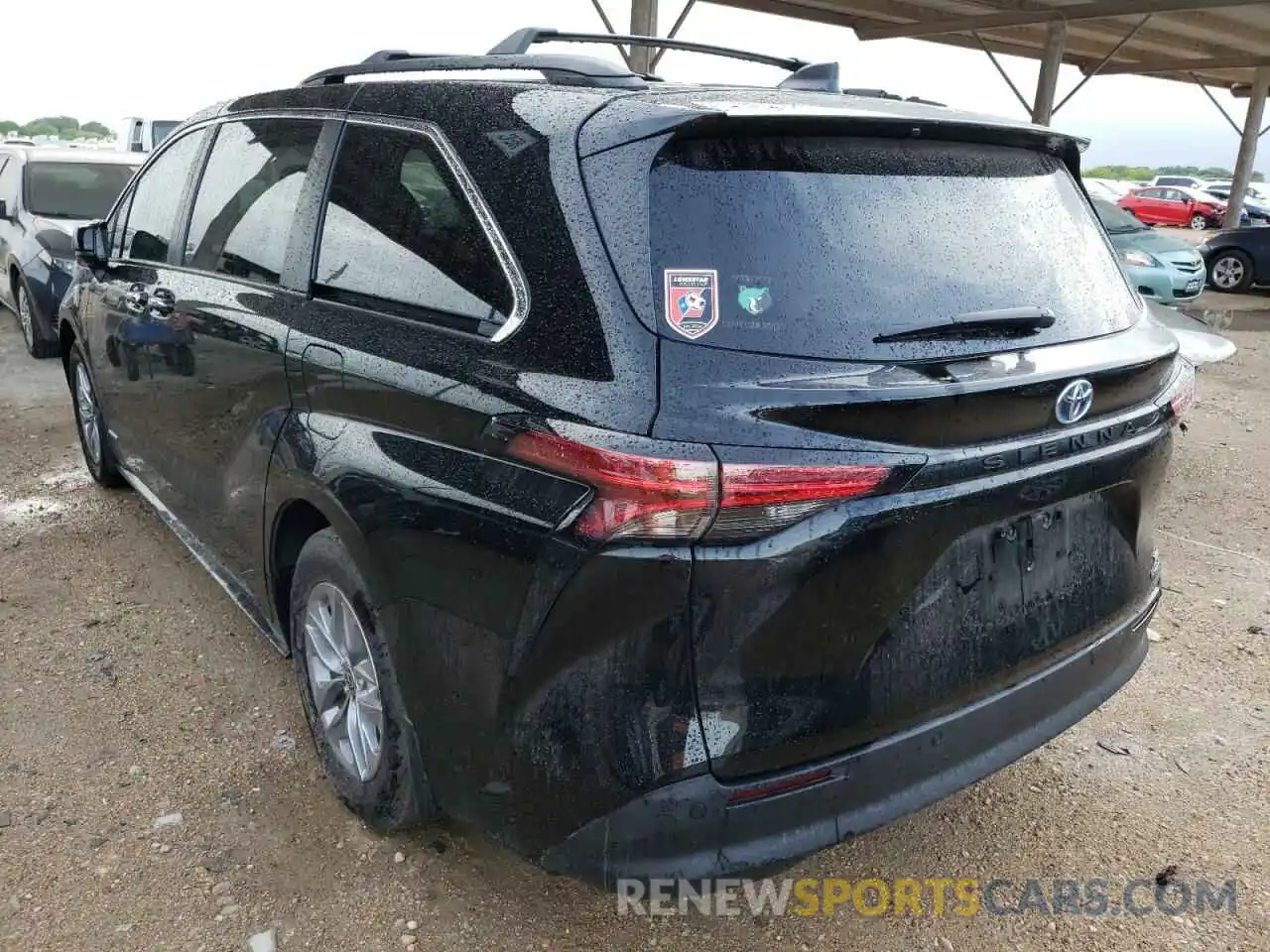 3 Photograph of a damaged car 5TDYRKEC5MS071334 TOYOTA SIENNA 2021