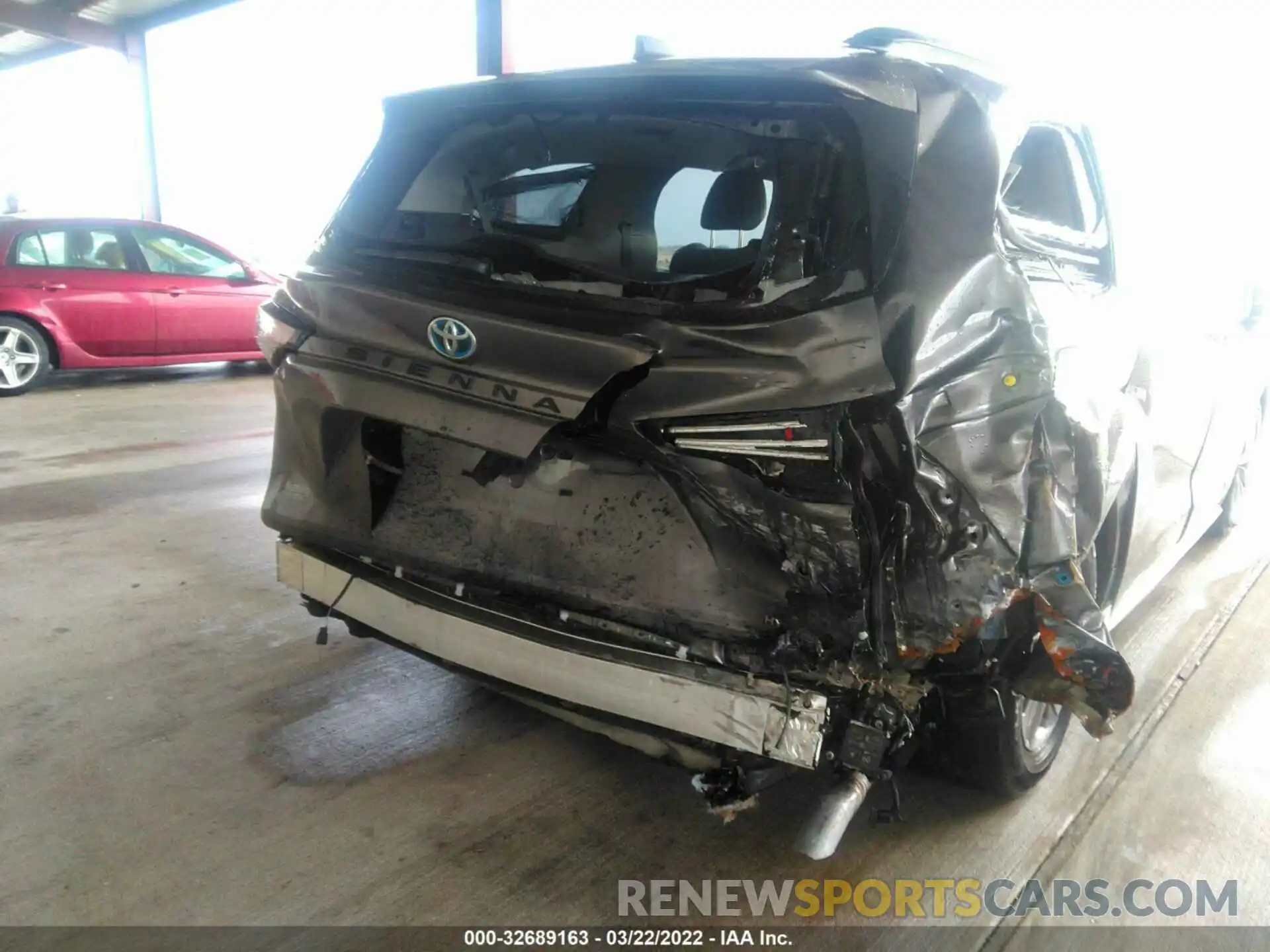 6 Фотография поврежденного автомобиля 5TDYRKEC6MS039881 TOYOTA SIENNA 2021