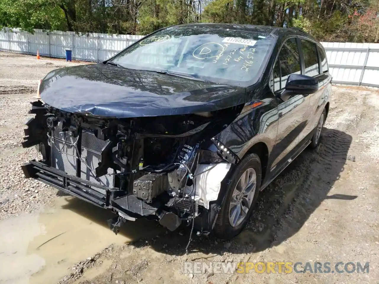 2 Photograph of a damaged car 5TDYRKEC6MS057541 TOYOTA SIENNA 2021