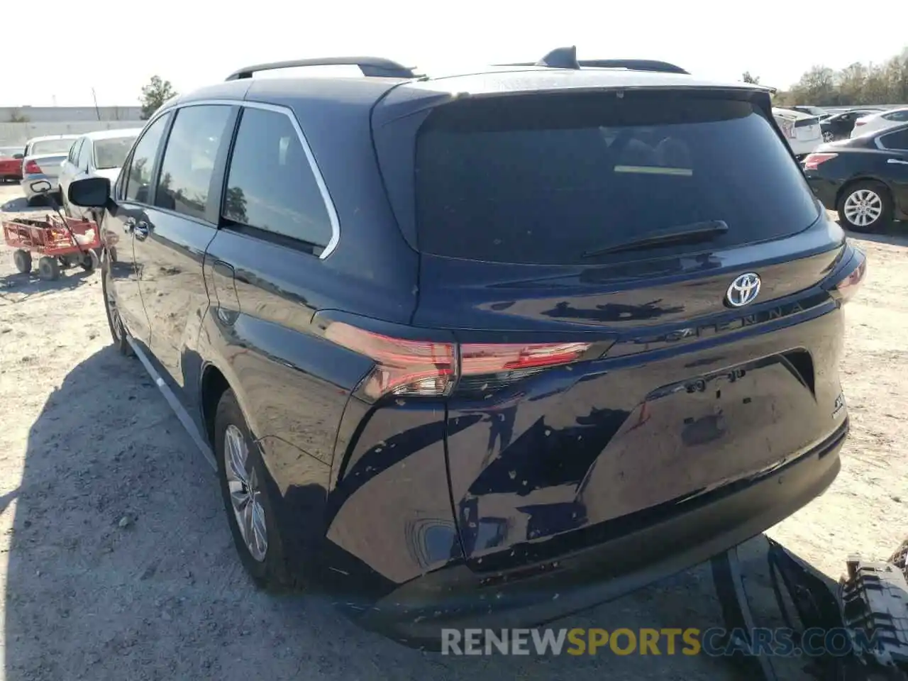 3 Photograph of a damaged car 5TDYRKEC8MS001343 TOYOTA SIENNA 2021