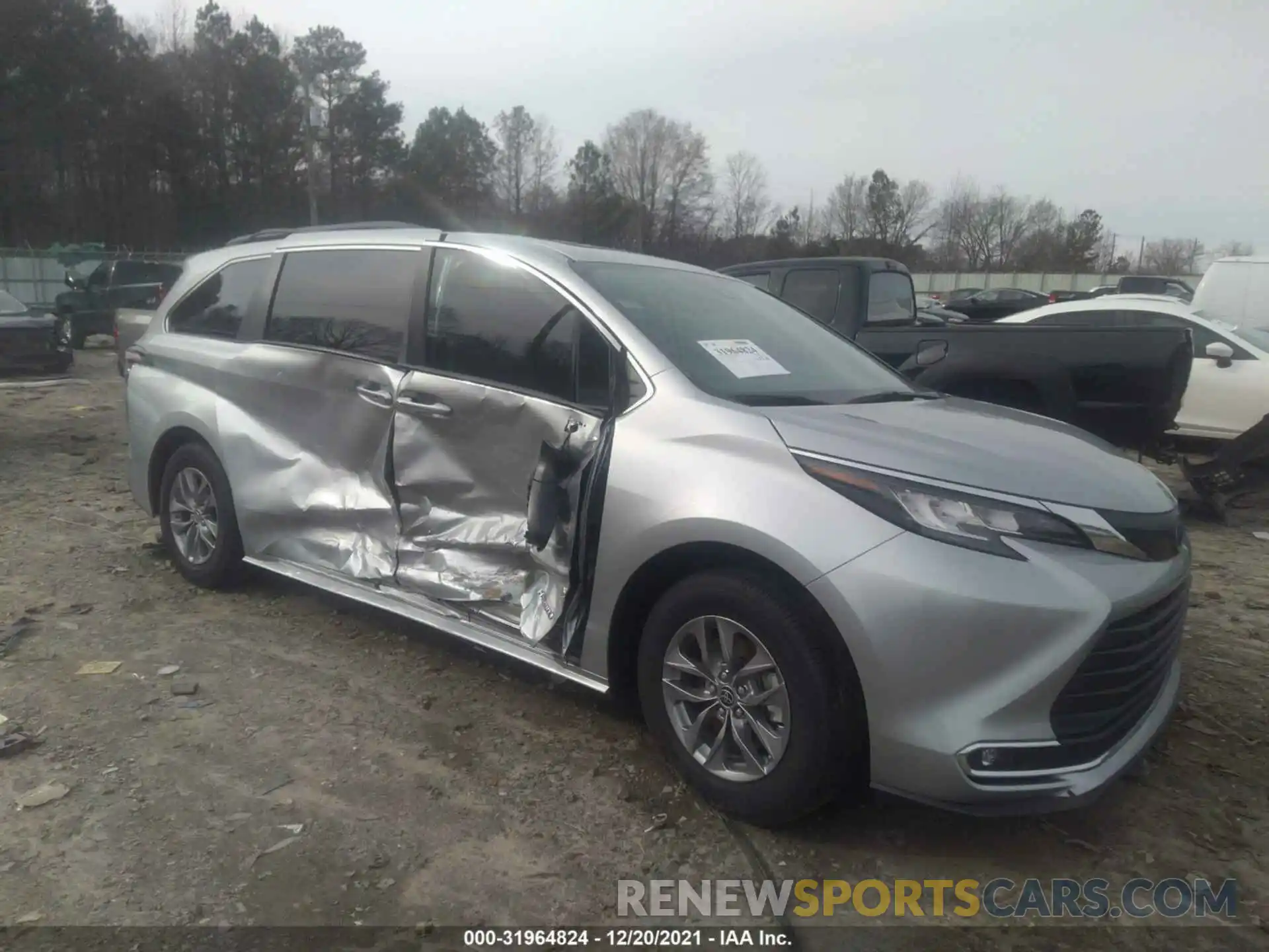 6 Photograph of a damaged car 5TDYRKEC8MS064460 TOYOTA SIENNA 2021