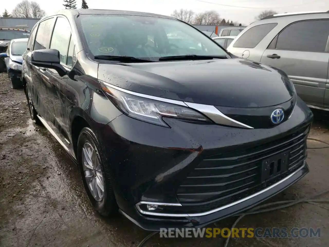 1 Фотография поврежденного автомобиля 5TDYRKEC9MS002923 TOYOTA SIENNA 2021