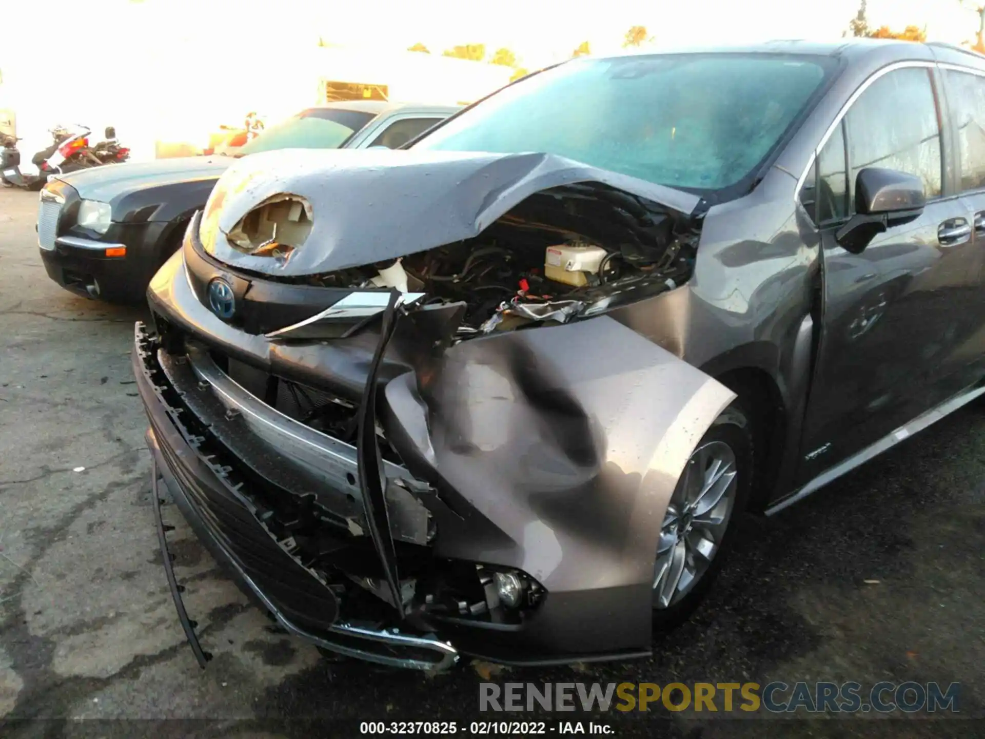 6 Фотография поврежденного автомобиля 5TDYRKECXMS015762 TOYOTA SIENNA 2021