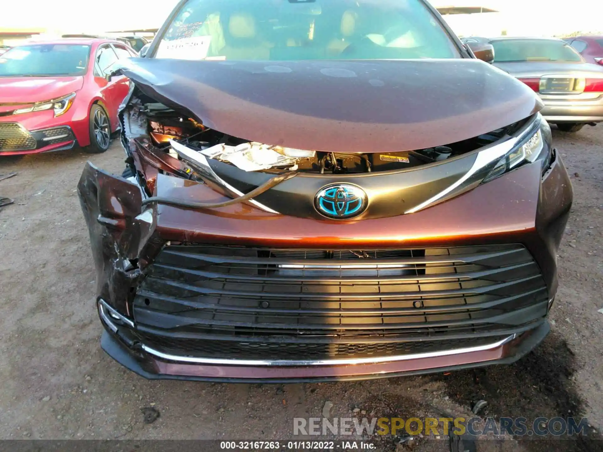 6 Photograph of a damaged car 5TDYRKECXMS051399 TOYOTA SIENNA 2021