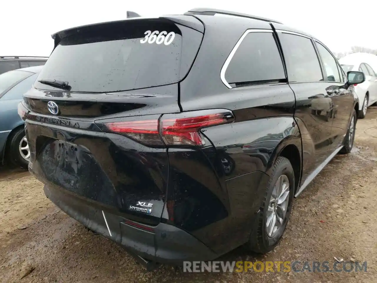 4 Фотография поврежденного автомобиля 5TDYRKECXMS063388 TOYOTA SIENNA 2021