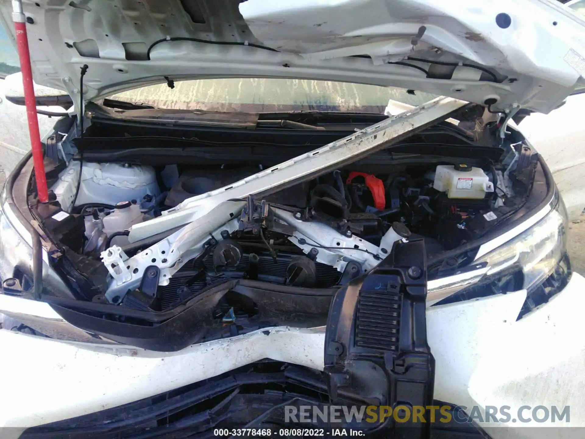 10 Photograph of a damaged car 5TDYSKFC0MS029124 TOYOTA SIENNA 2021