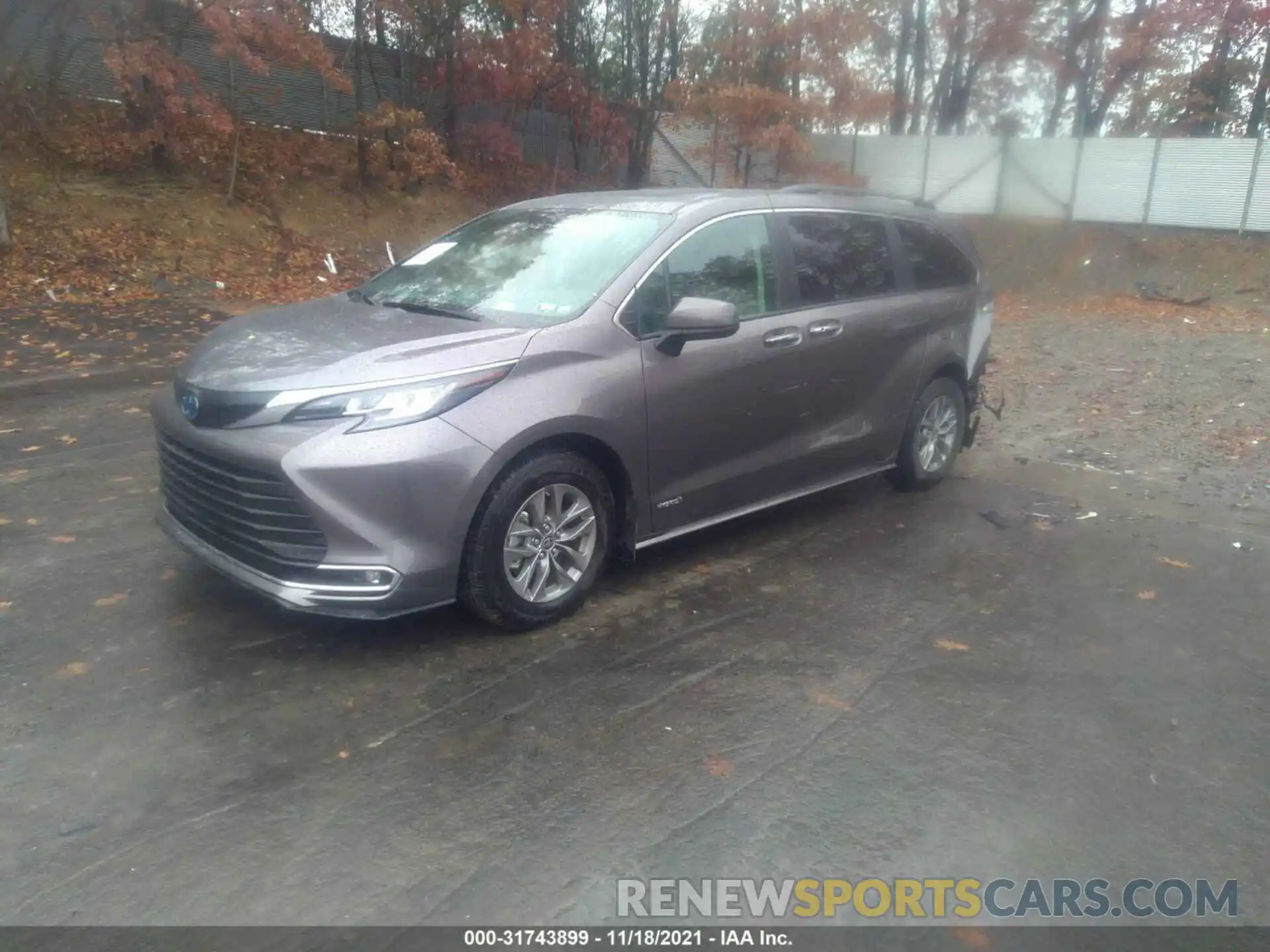 2 Photograph of a damaged car 5TDYSKFC1MS015829 TOYOTA SIENNA 2021