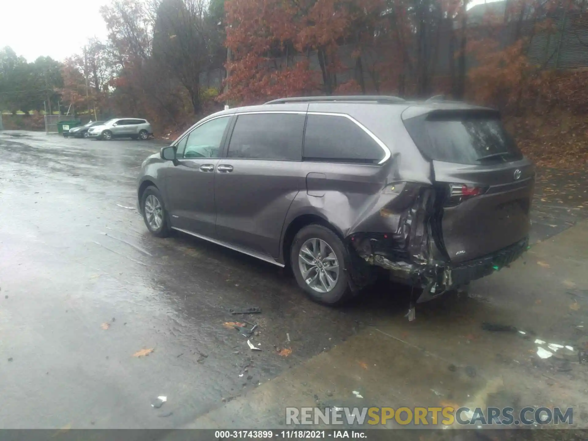 3 Photograph of a damaged car 5TDYSKFC1MS015829 TOYOTA SIENNA 2021