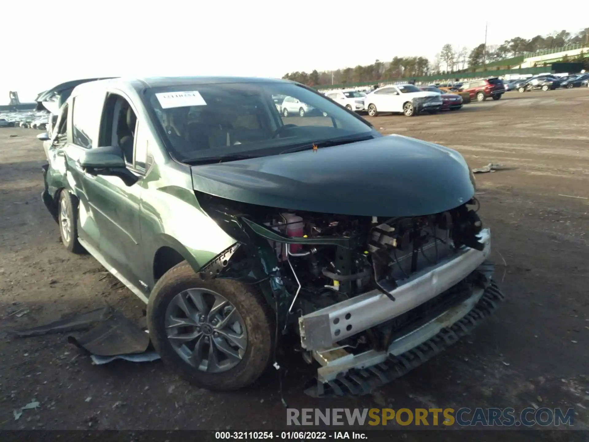 6 Photograph of a damaged car 5TDYSKFC1MS019377 TOYOTA SIENNA 2021