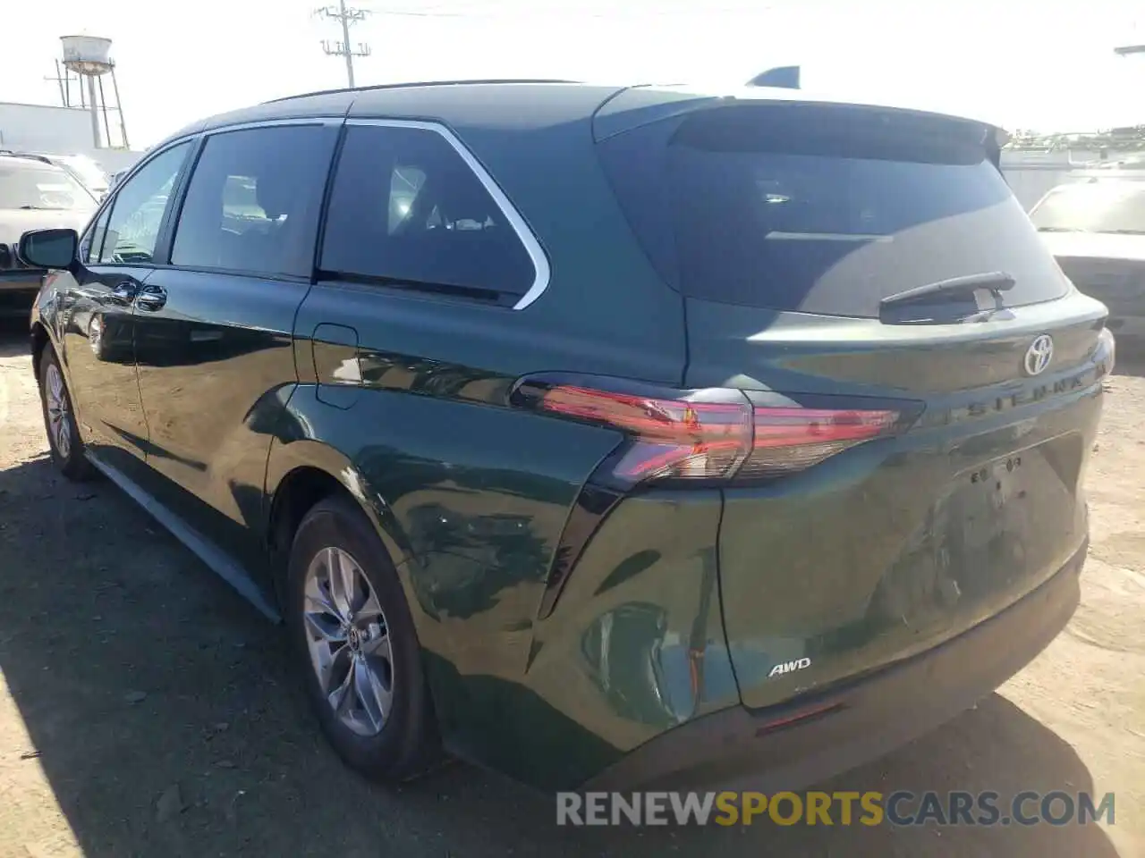 3 Photograph of a damaged car 5TDYSKFC3MS002757 TOYOTA SIENNA 2021